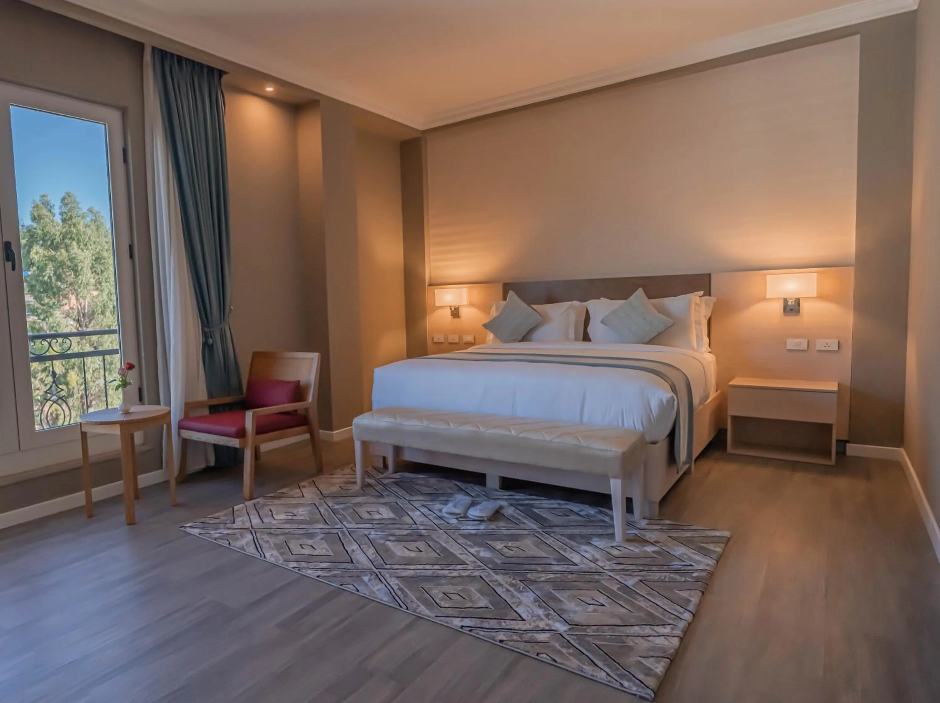 Bed in Haile Grand Addis Ababa