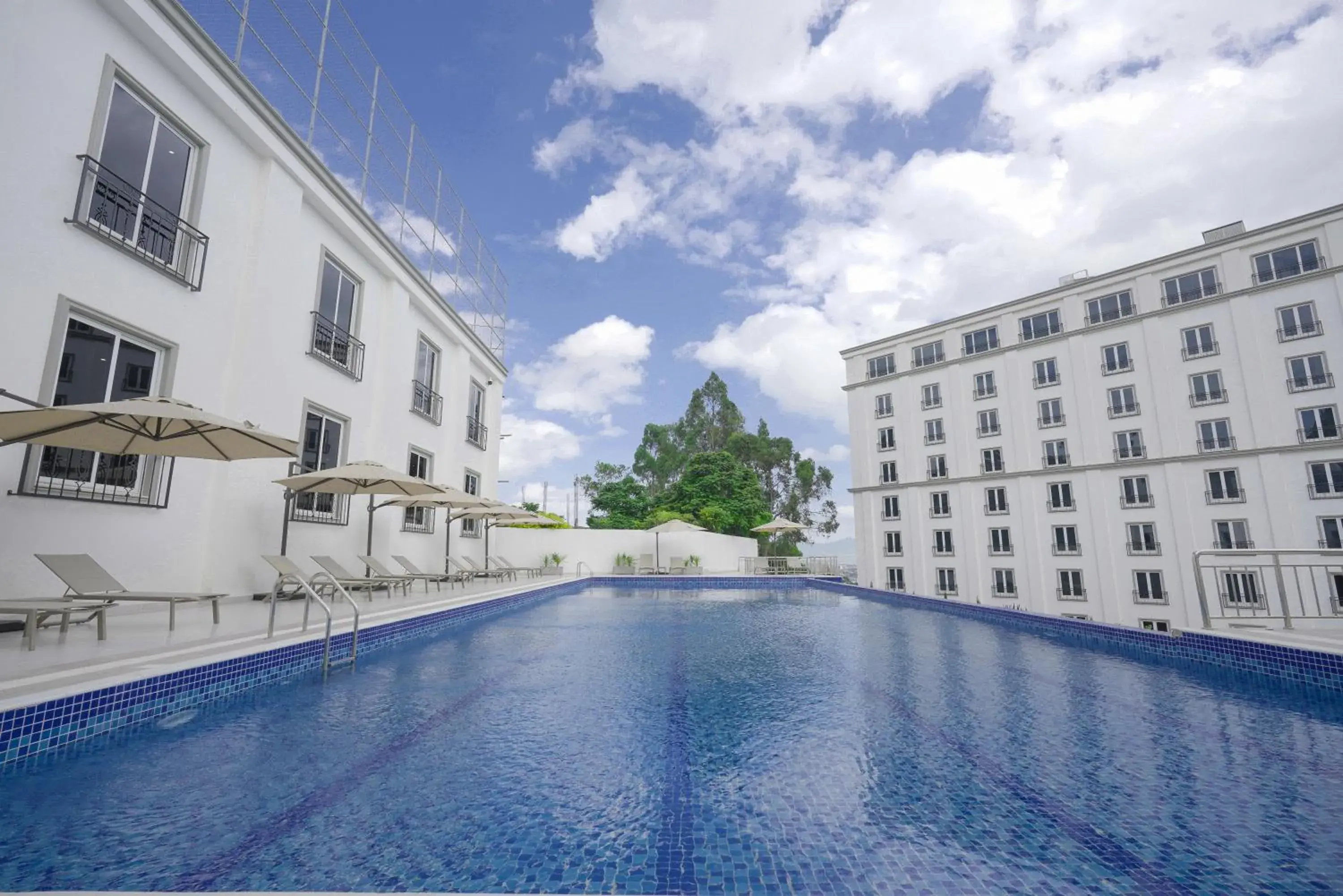 Pool view in Haile Grand Addis Ababa Pool view in Haile Grand Addis Ababa