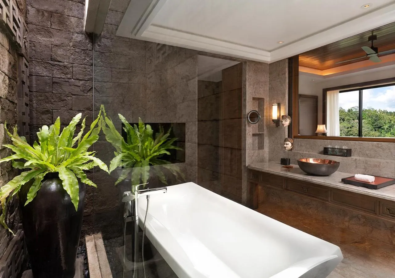Bathroom in Anantara Ubud Bali Resort