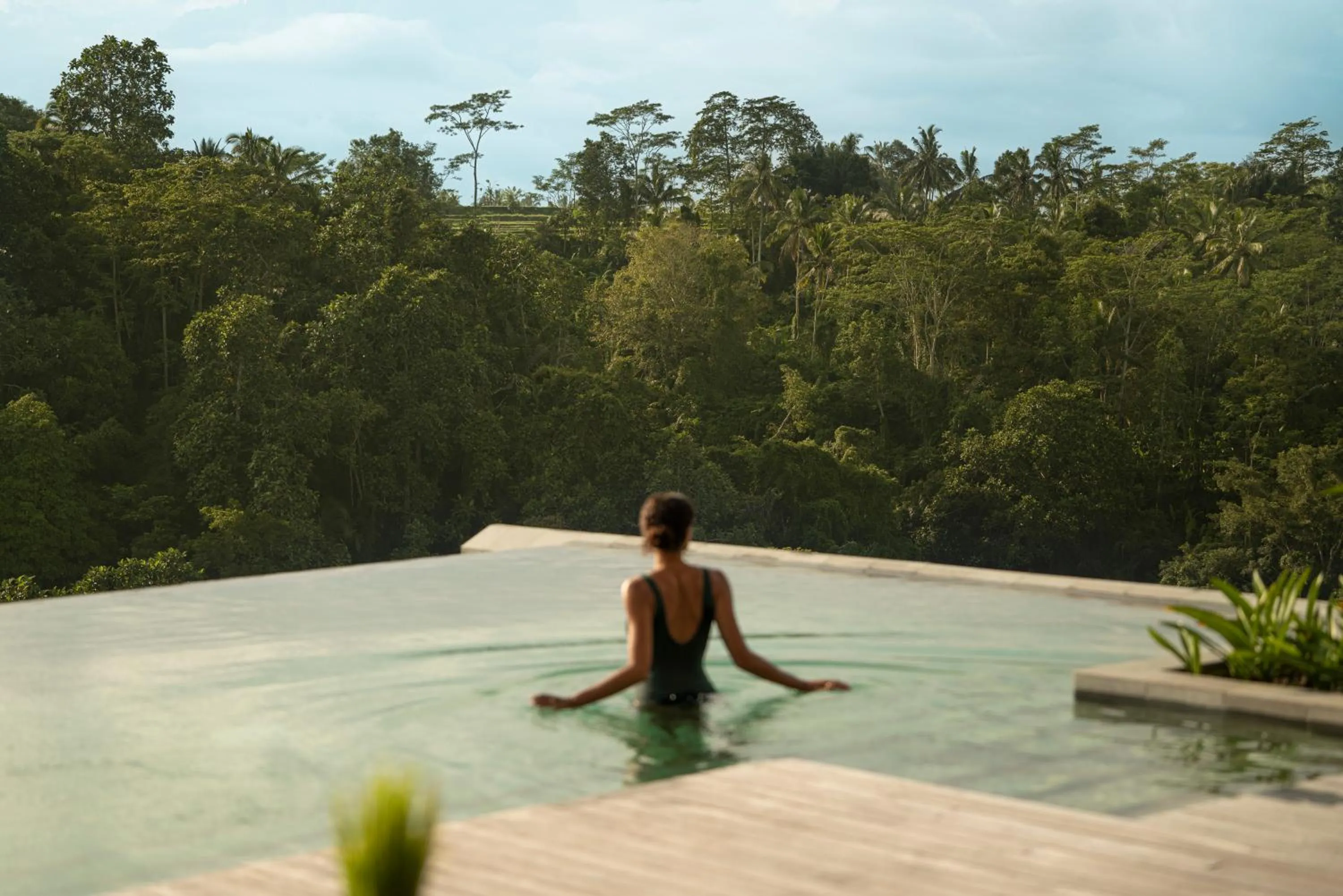 Property building in Anantara Ubud Bali Resort