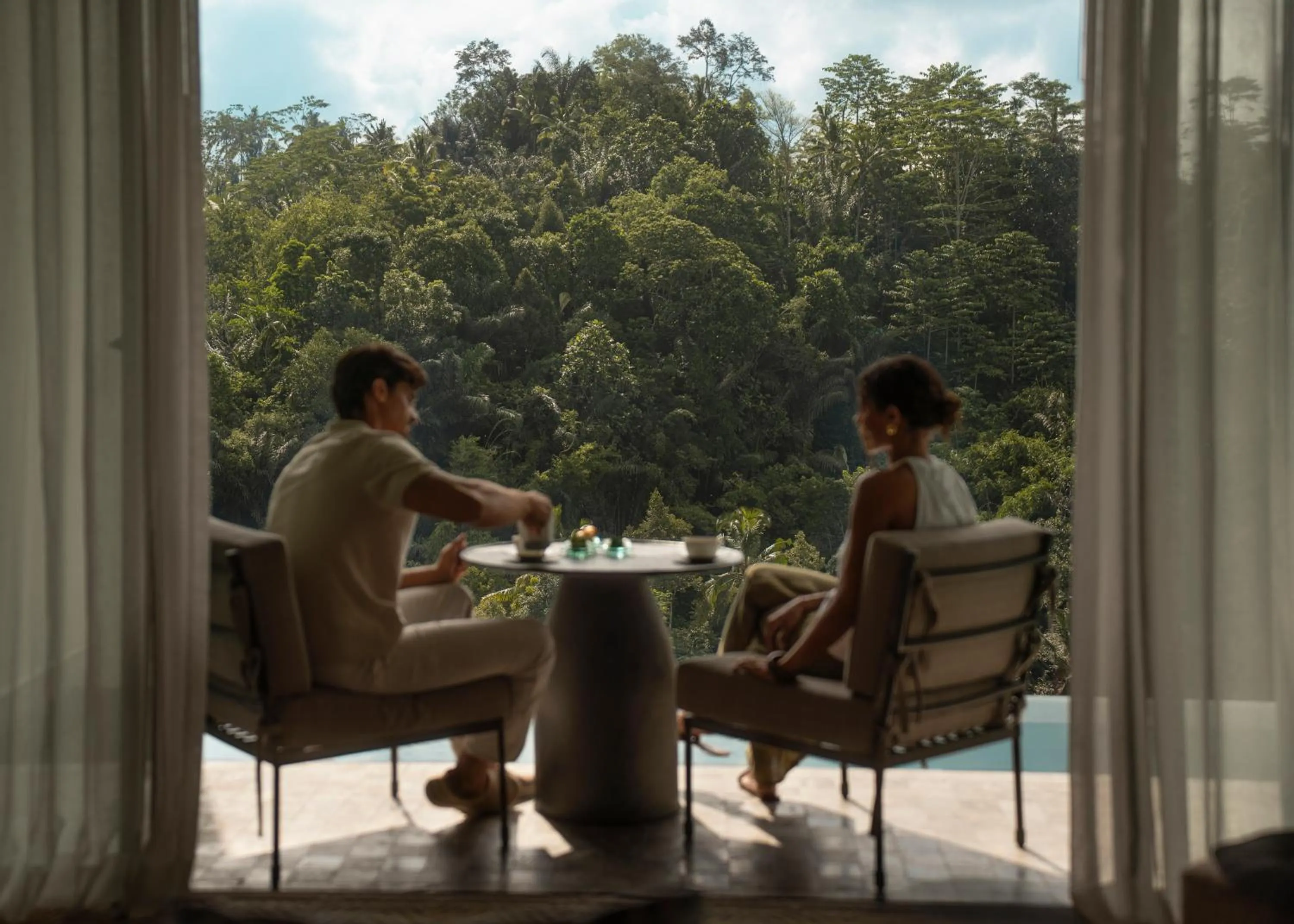 Property building in Anantara Ubud Bali Resort