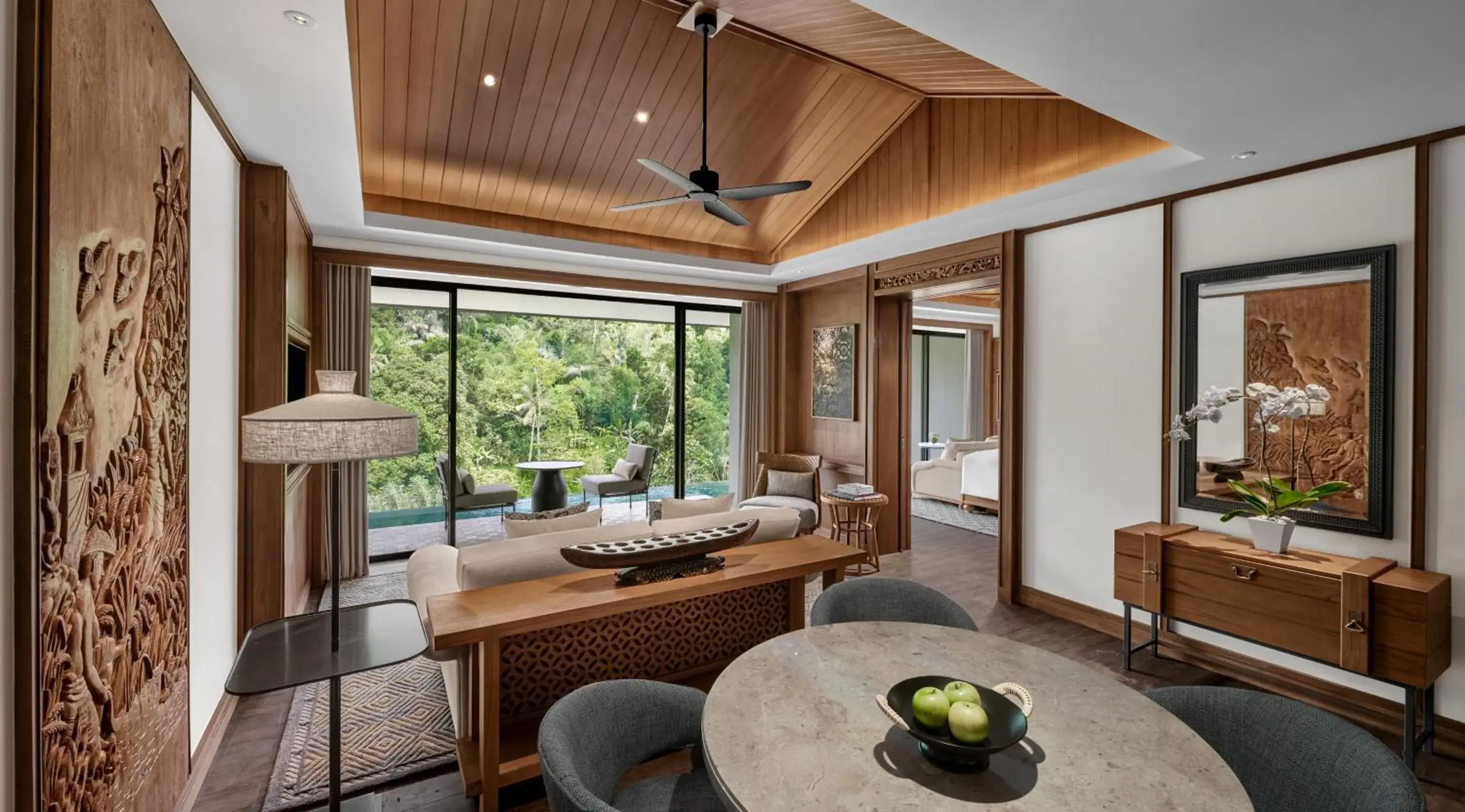 Living room in Anantara Ubud Bali Resort Living room in Anantara Ubud Bali Resort