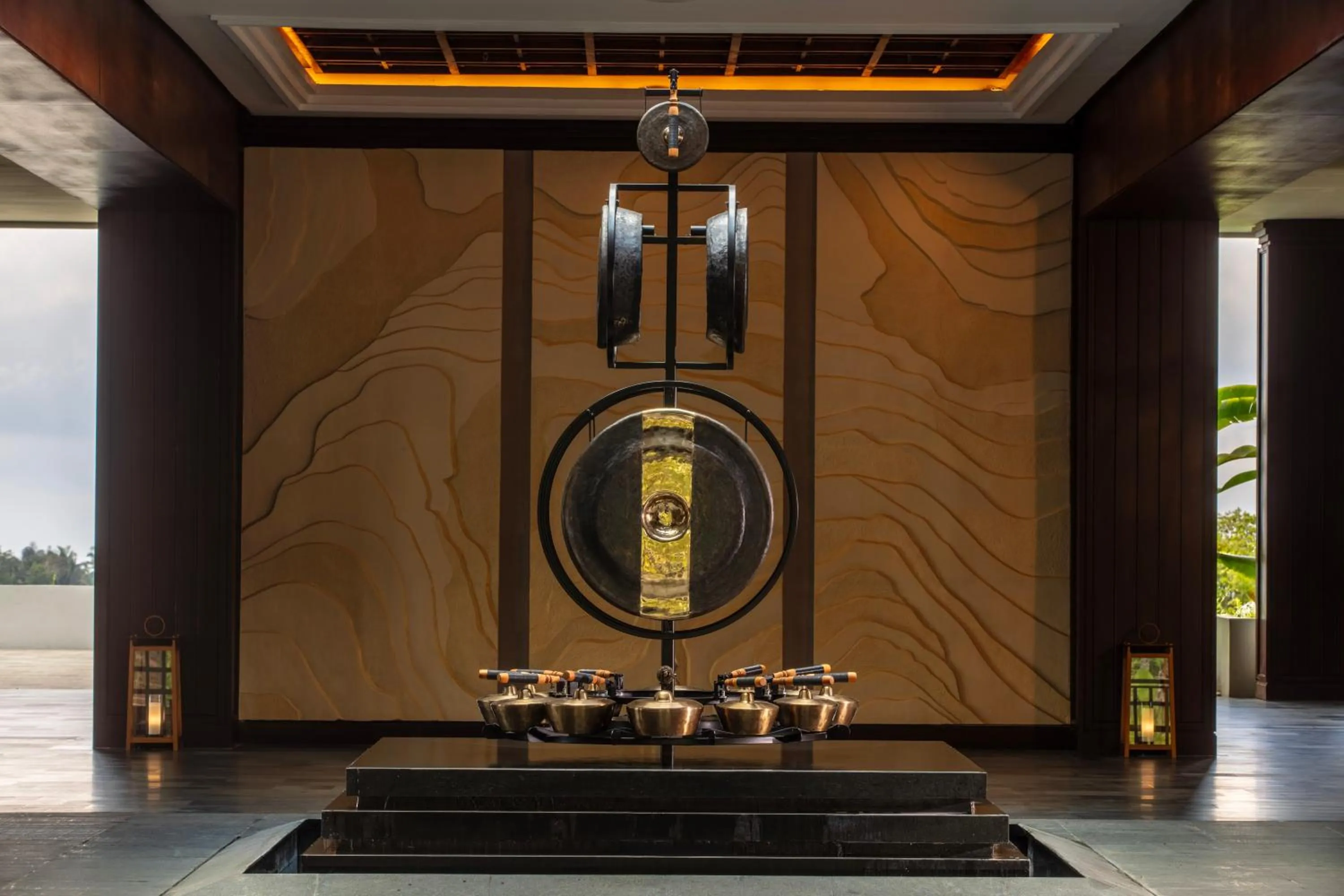 Lobby or reception in Anantara Ubud Bali Resort