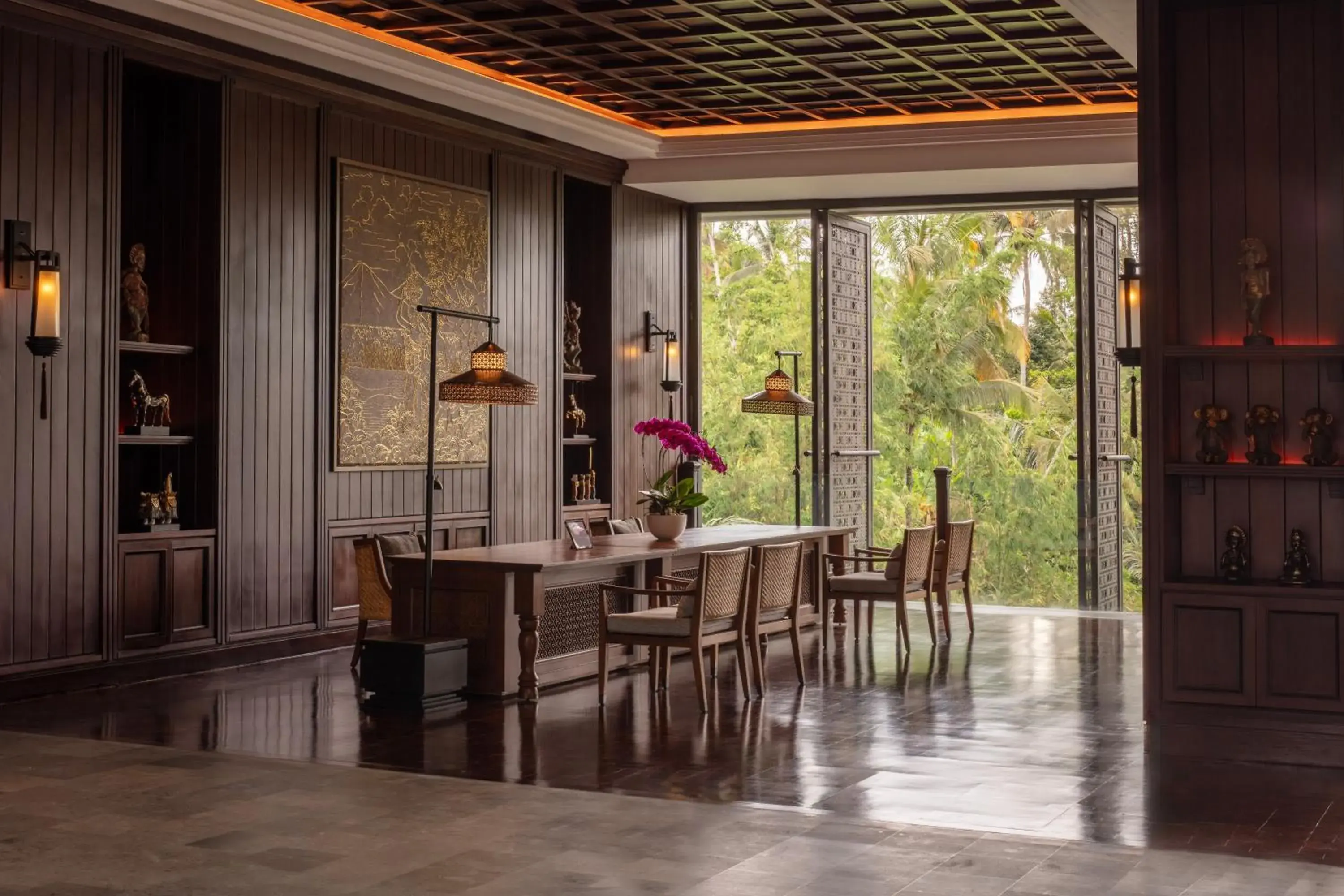 Lobby or reception in Anantara Ubud Bali Resort Lobby or reception in Anantara Ubud Bali Resort