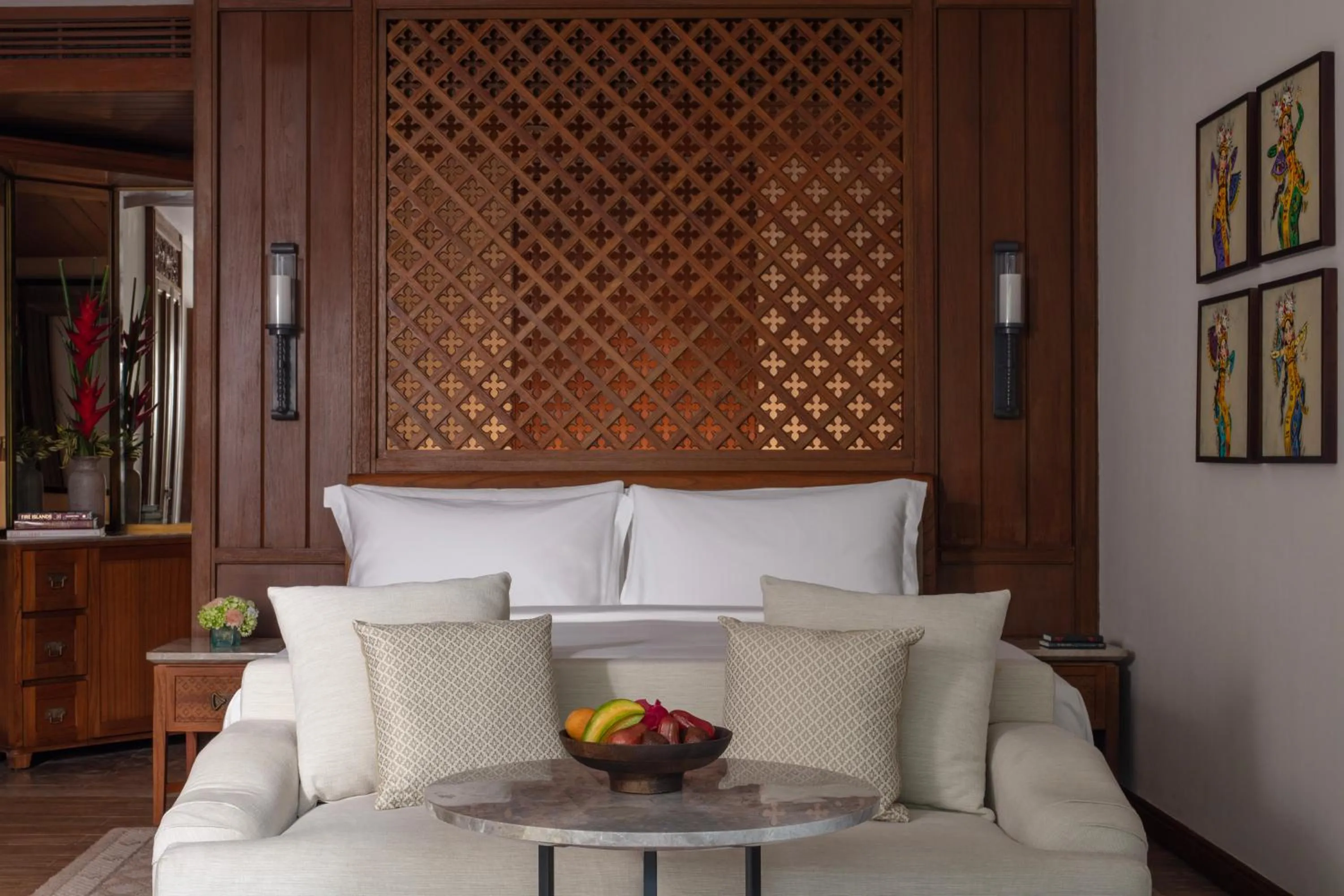 Bedroom in Anantara Ubud Bali Resort