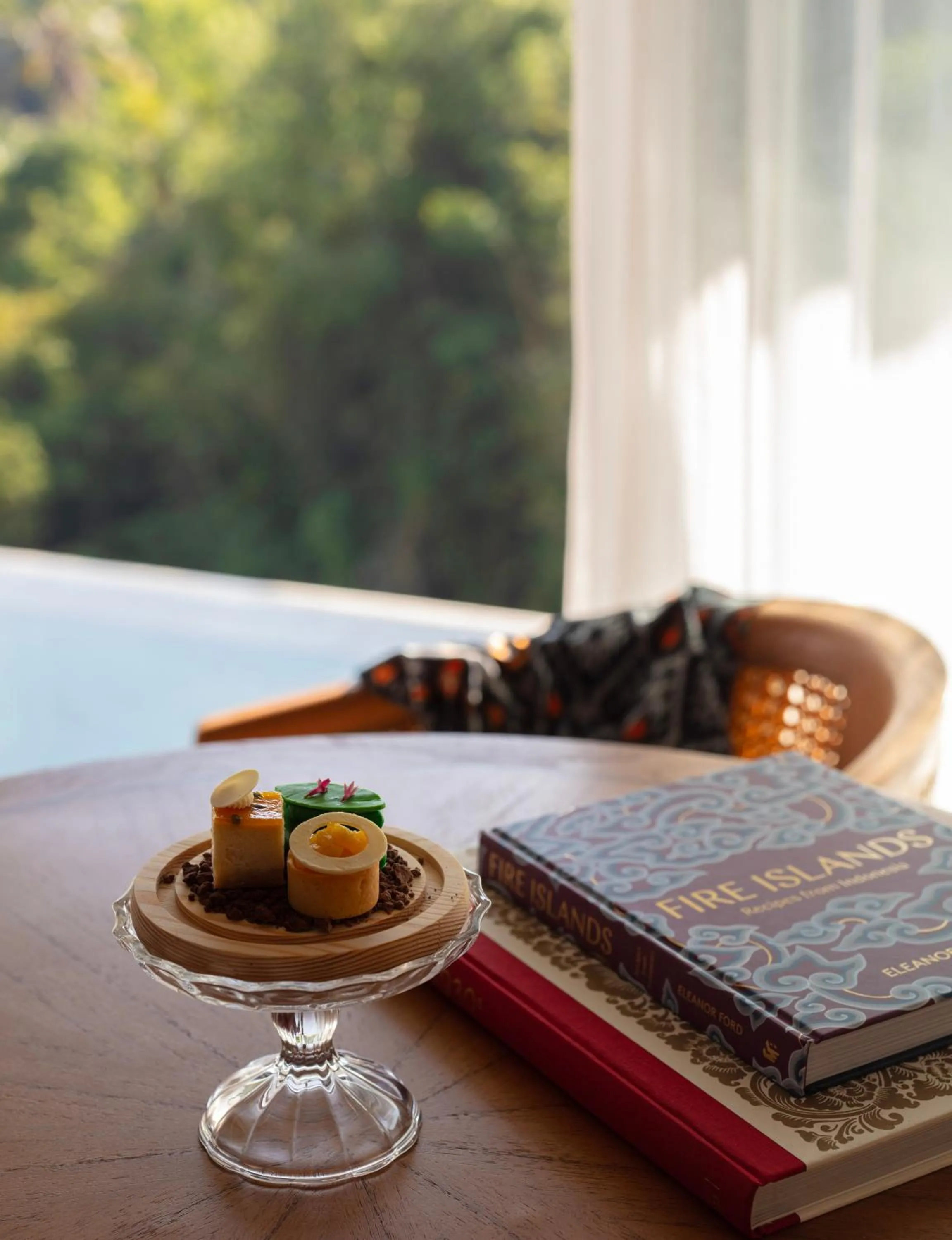 Pool view in Anantara Ubud Bali Resort