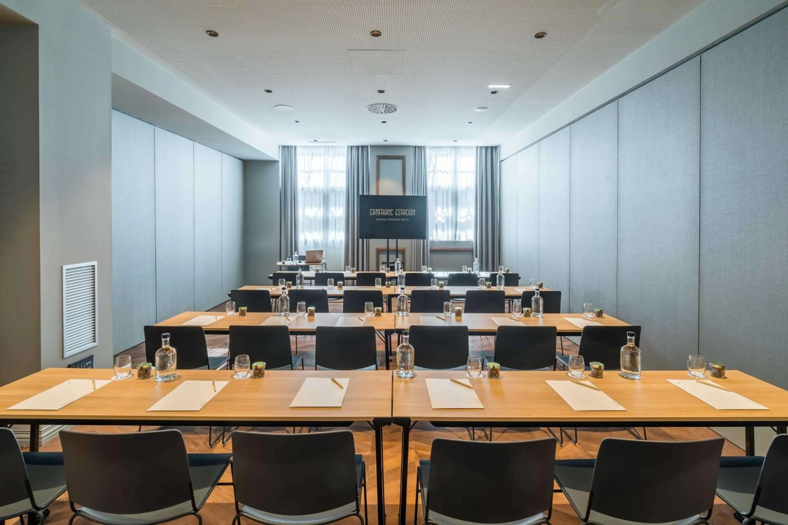 Meeting/conference room in Canfranc Estación, a Royal Hideaway Hotel - Gran Lujo