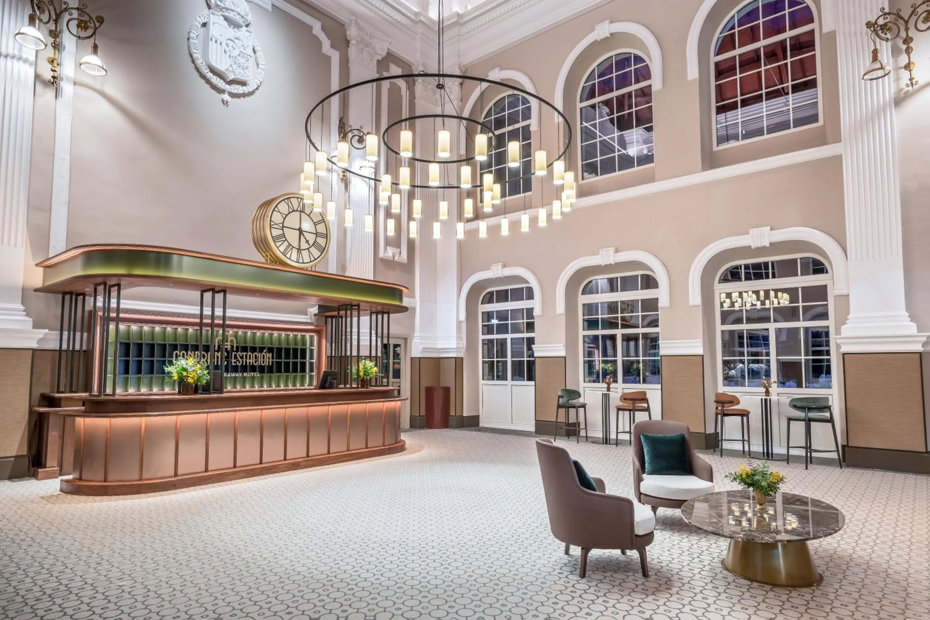 Lobby or reception in Canfranc Estación, a Royal Hideaway Hotel - Gran Lujo