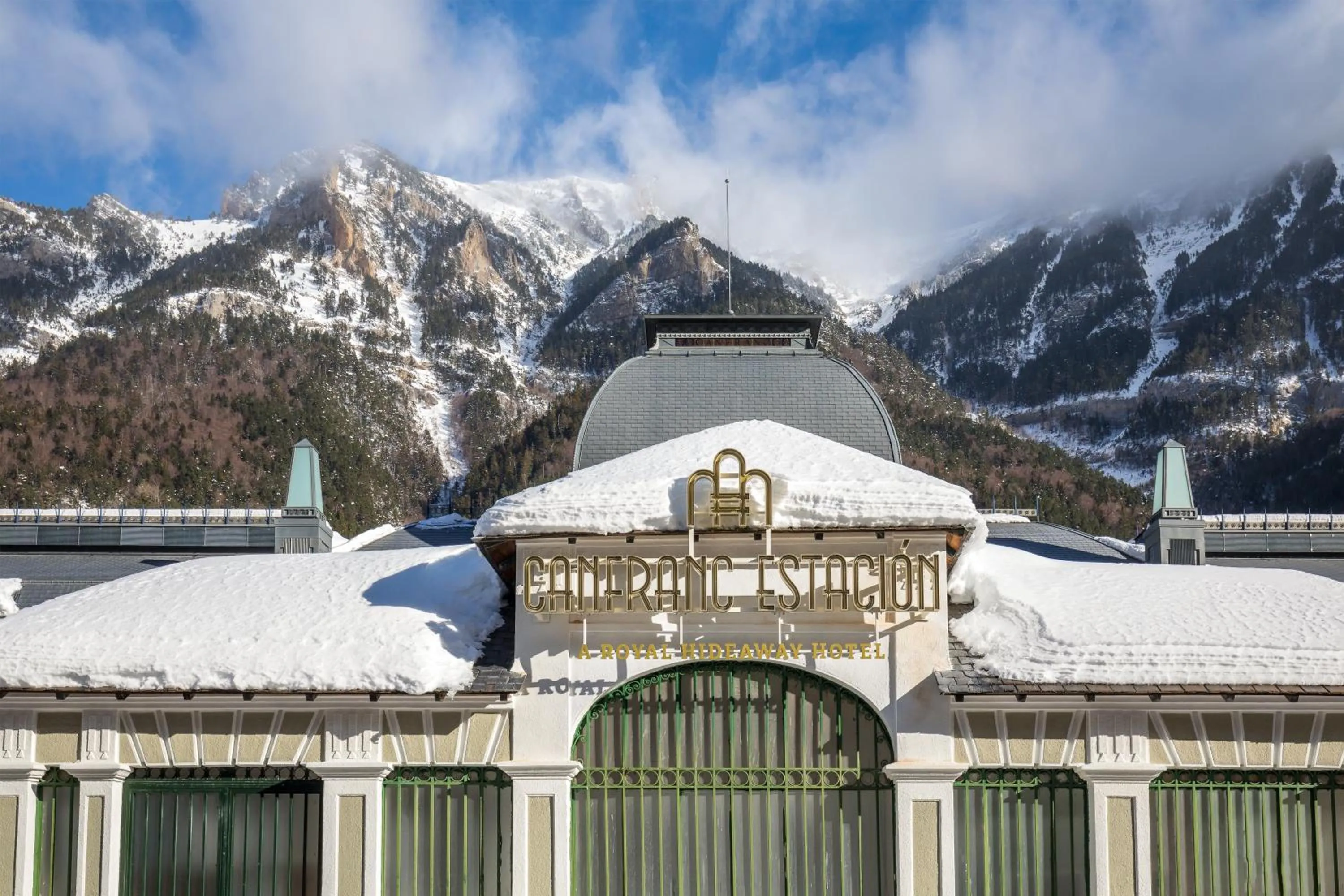 Property building in Canfranc Estación, a Royal Hideaway Hotel - Gran Lujo