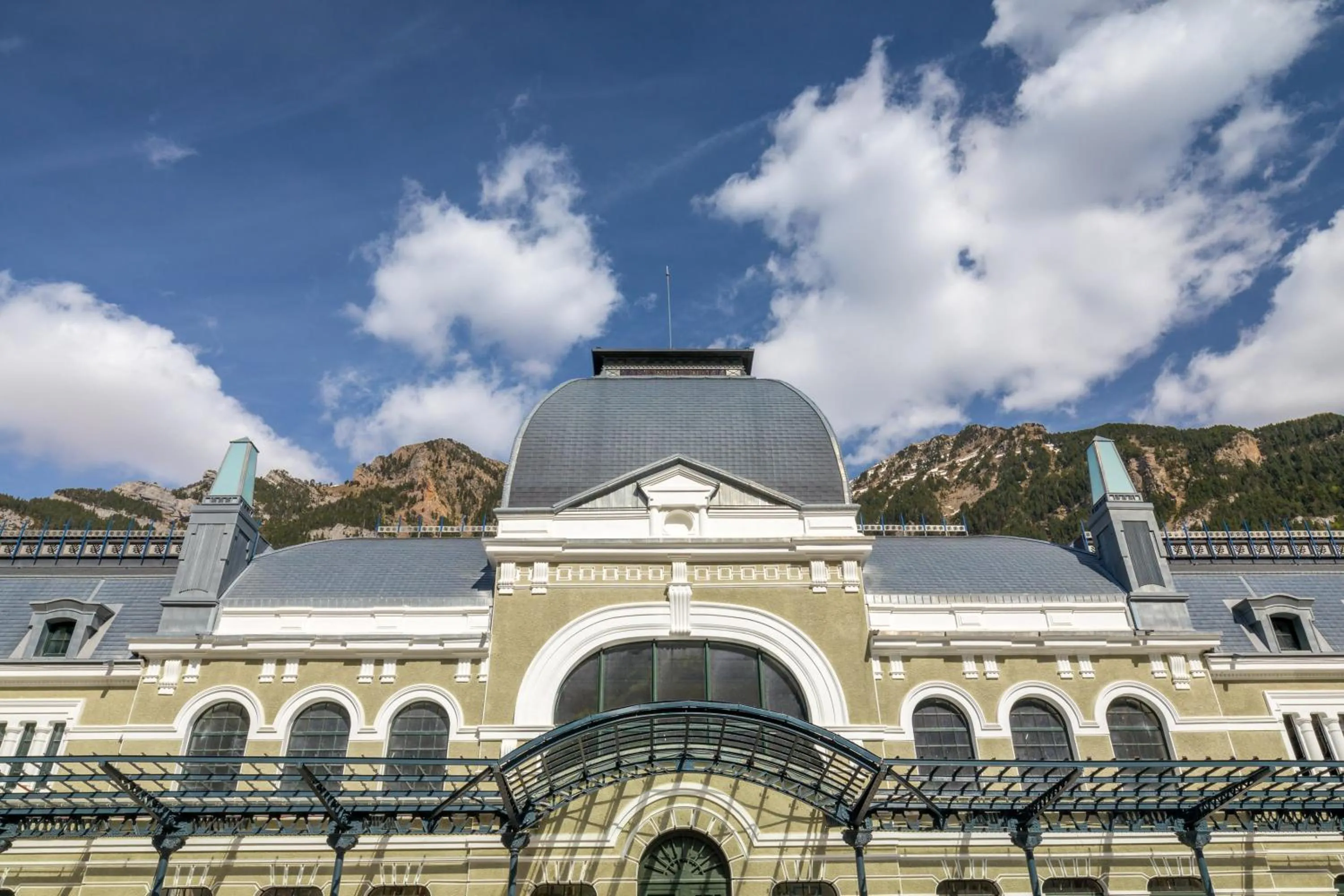 Facade/entrance in Canfranc Estación, a Royal Hideaway Hotel - Gran Lujo