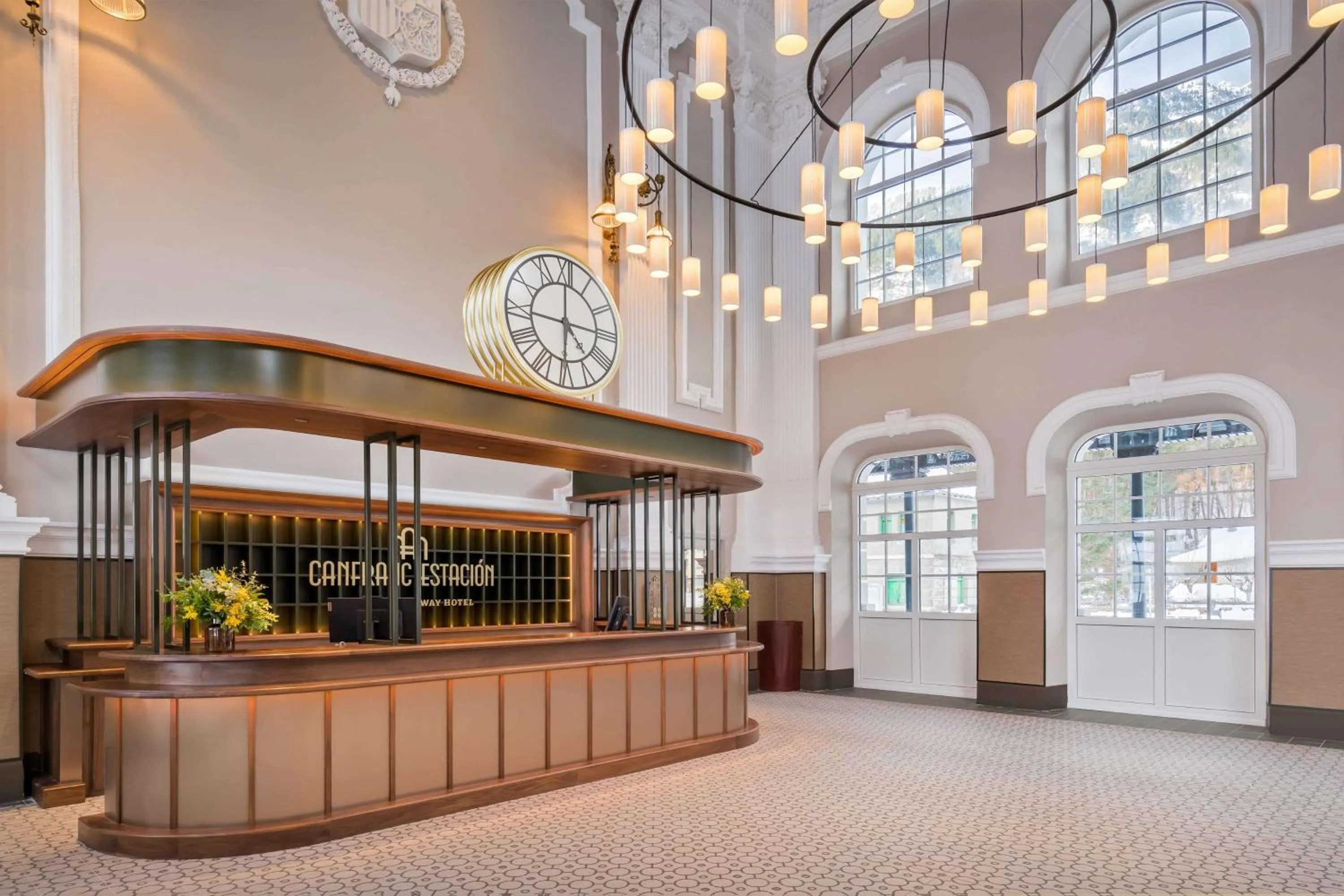 Lobby or reception in Canfranc Estación, a Royal Hideaway Hotel - Gran Lujo