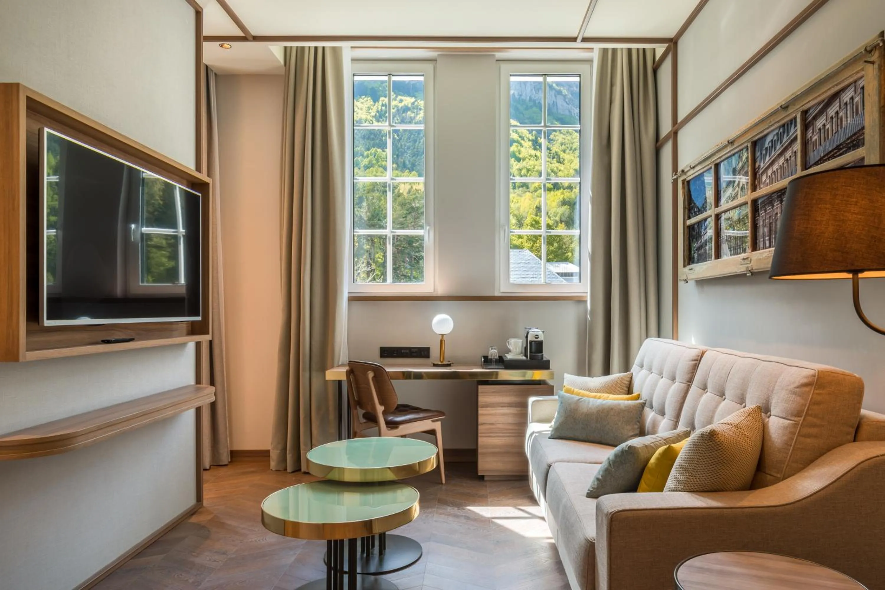 Photo of the whole room in Canfranc Estación, a Royal Hideaway Hotel - Gran Lujo