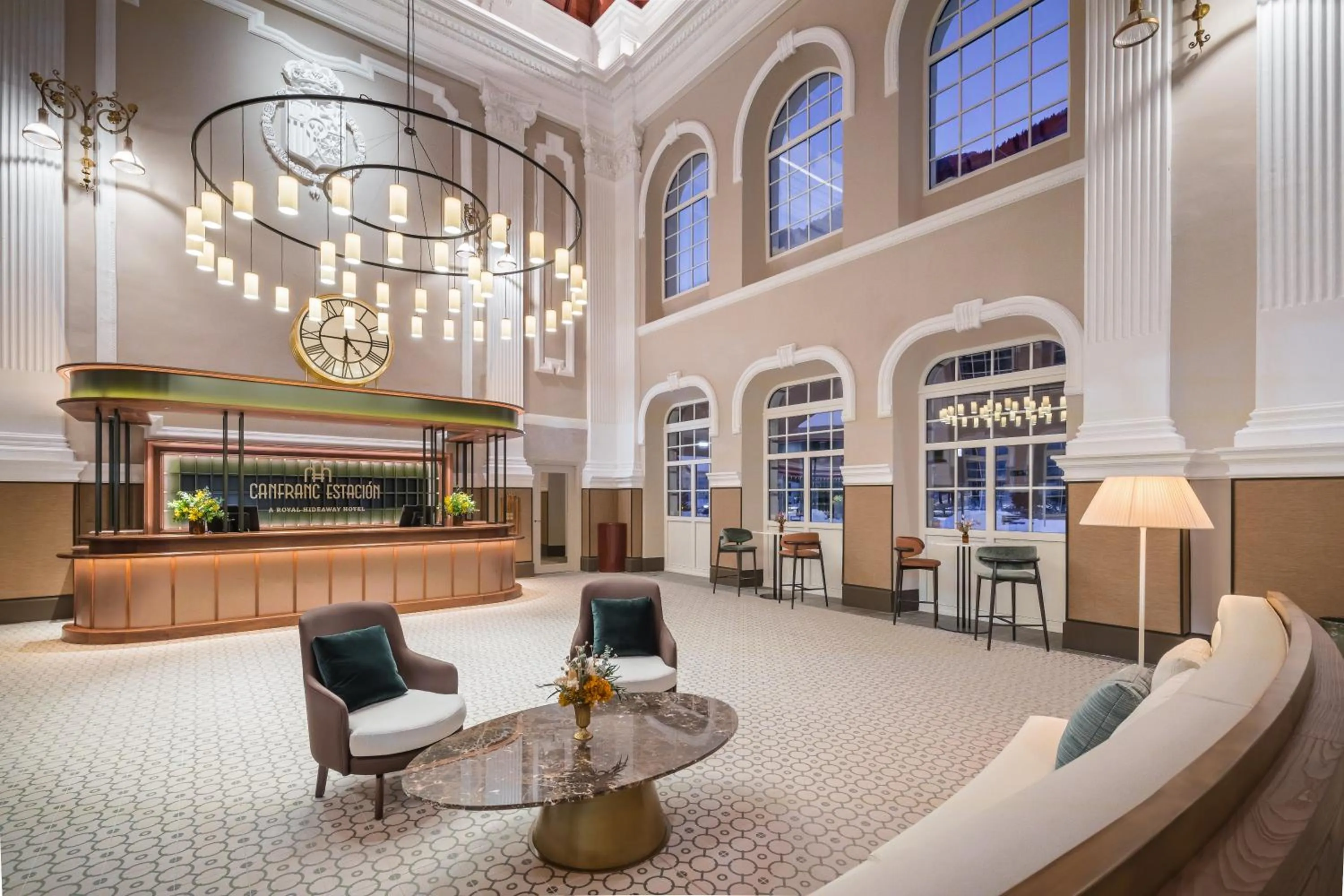 Lobby or reception in Canfranc Estación, a Royal Hideaway Hotel - Gran Lujo