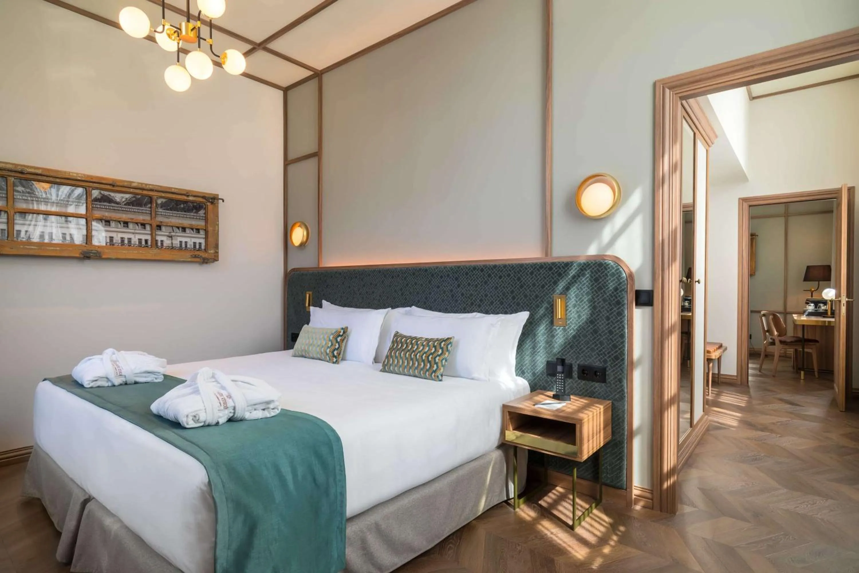 Photo of the whole room, Bed in Canfranc Estación, a Royal Hideaway Hotel - Gran Lujo