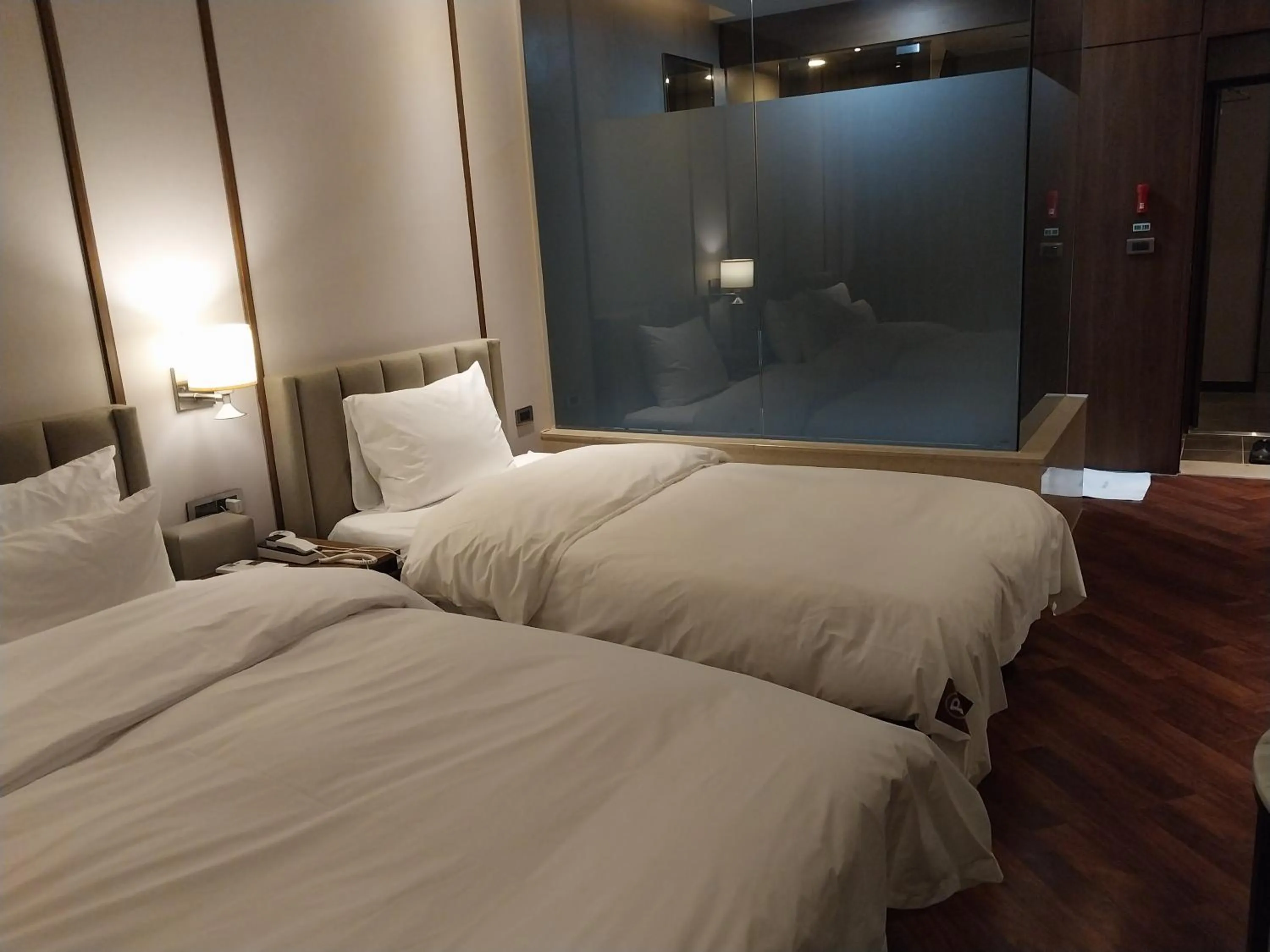 Bed in Brown Dot Hotel Busan Station