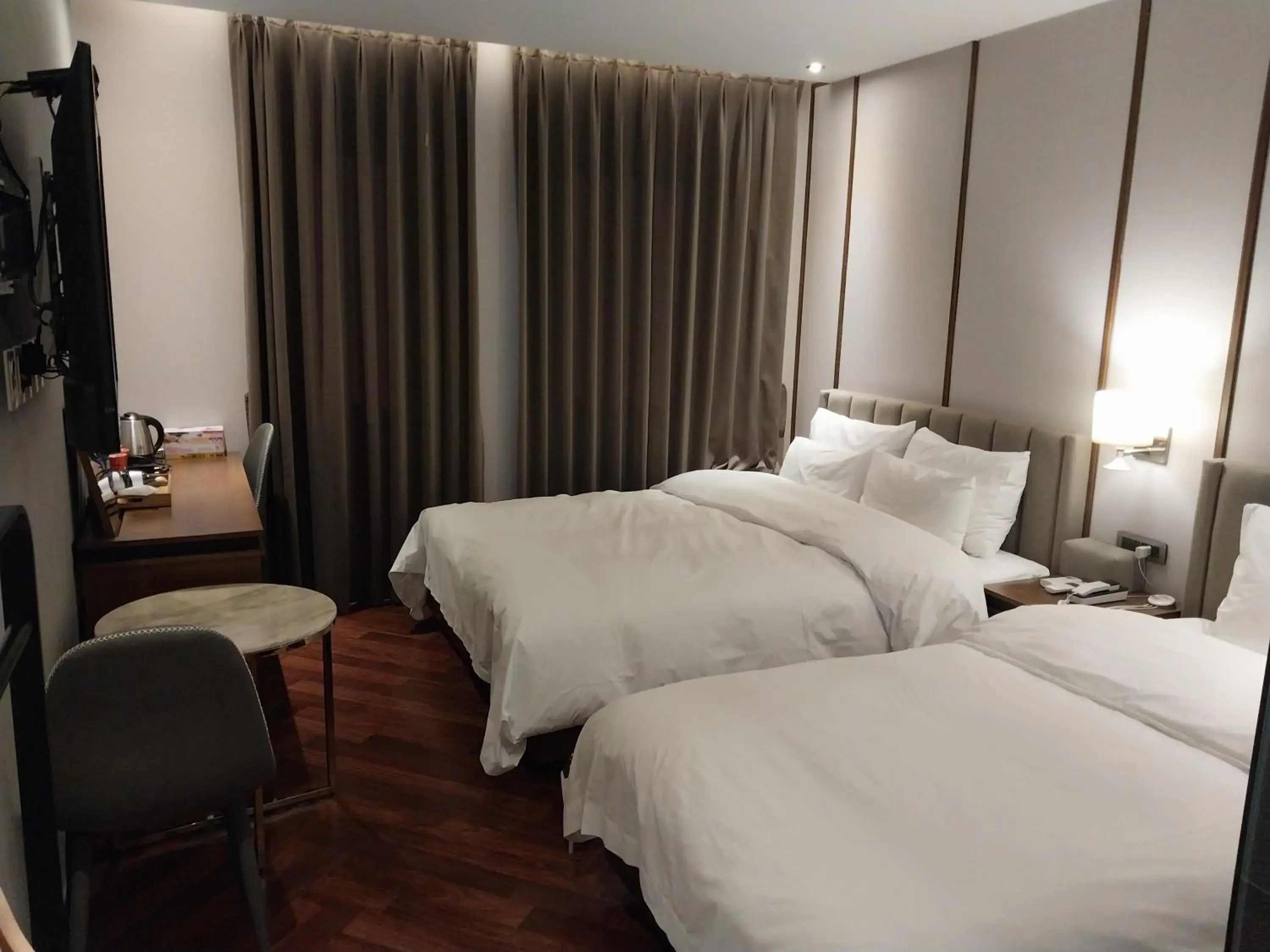 Bed in Brown Dot Hotel Busan Station Bed in Brown Dot Hotel Busan Station