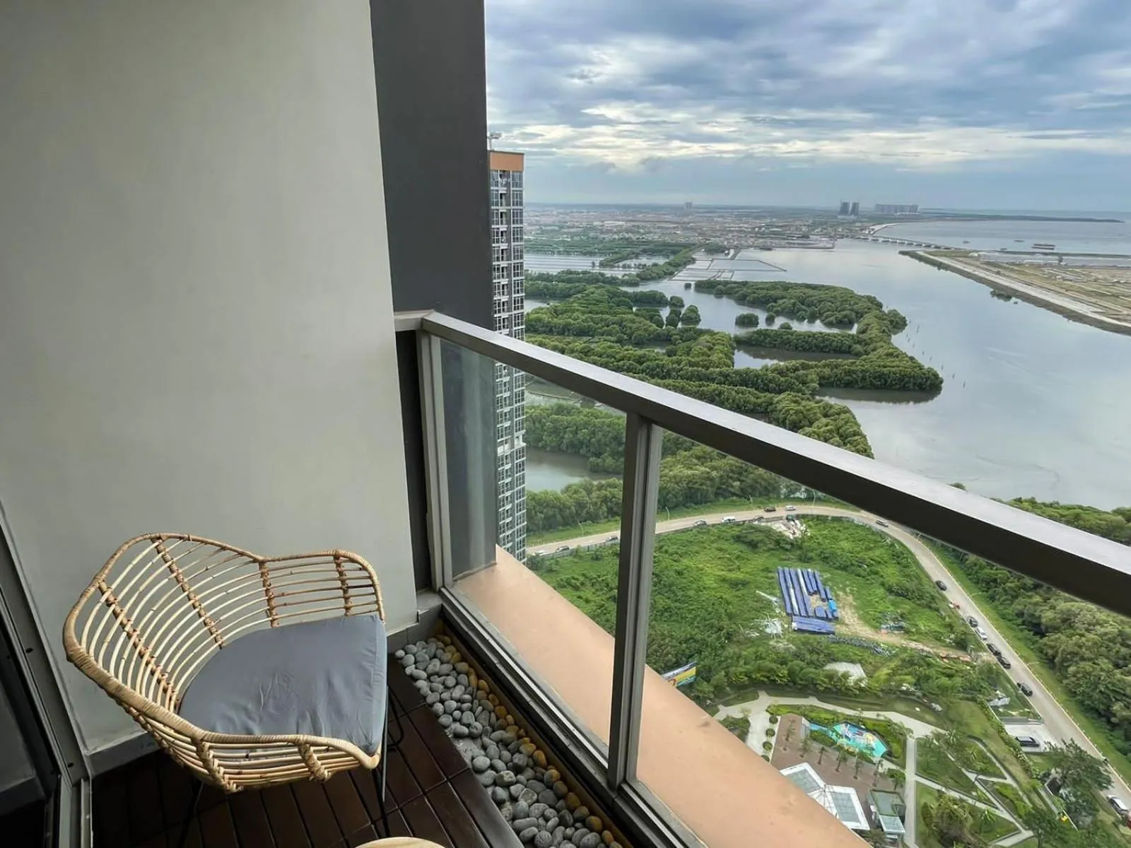 View (from property/room) in Gold Coast Apartemen PIK by Dluxx