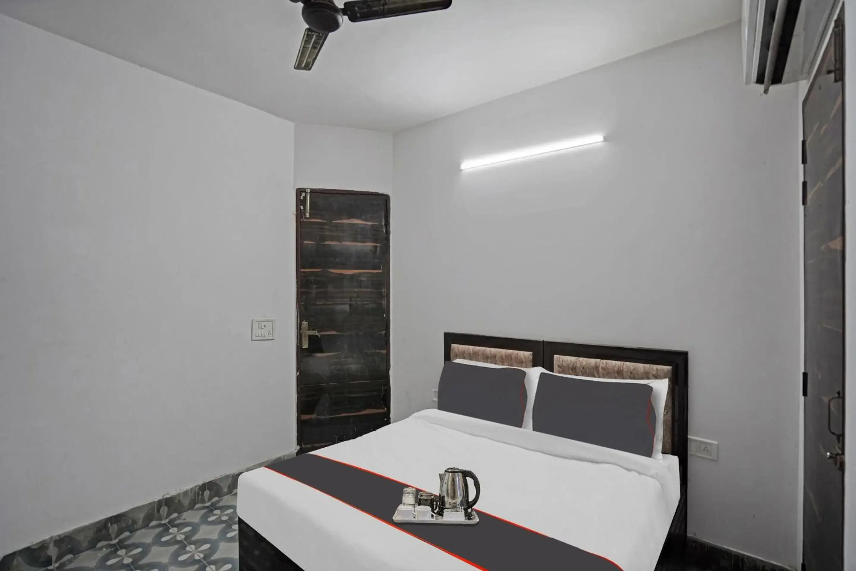 Bedroom, Bed in Hotel O SK Residency Rohini Bedroom, Bed in Hotel O SK Residency Rohini