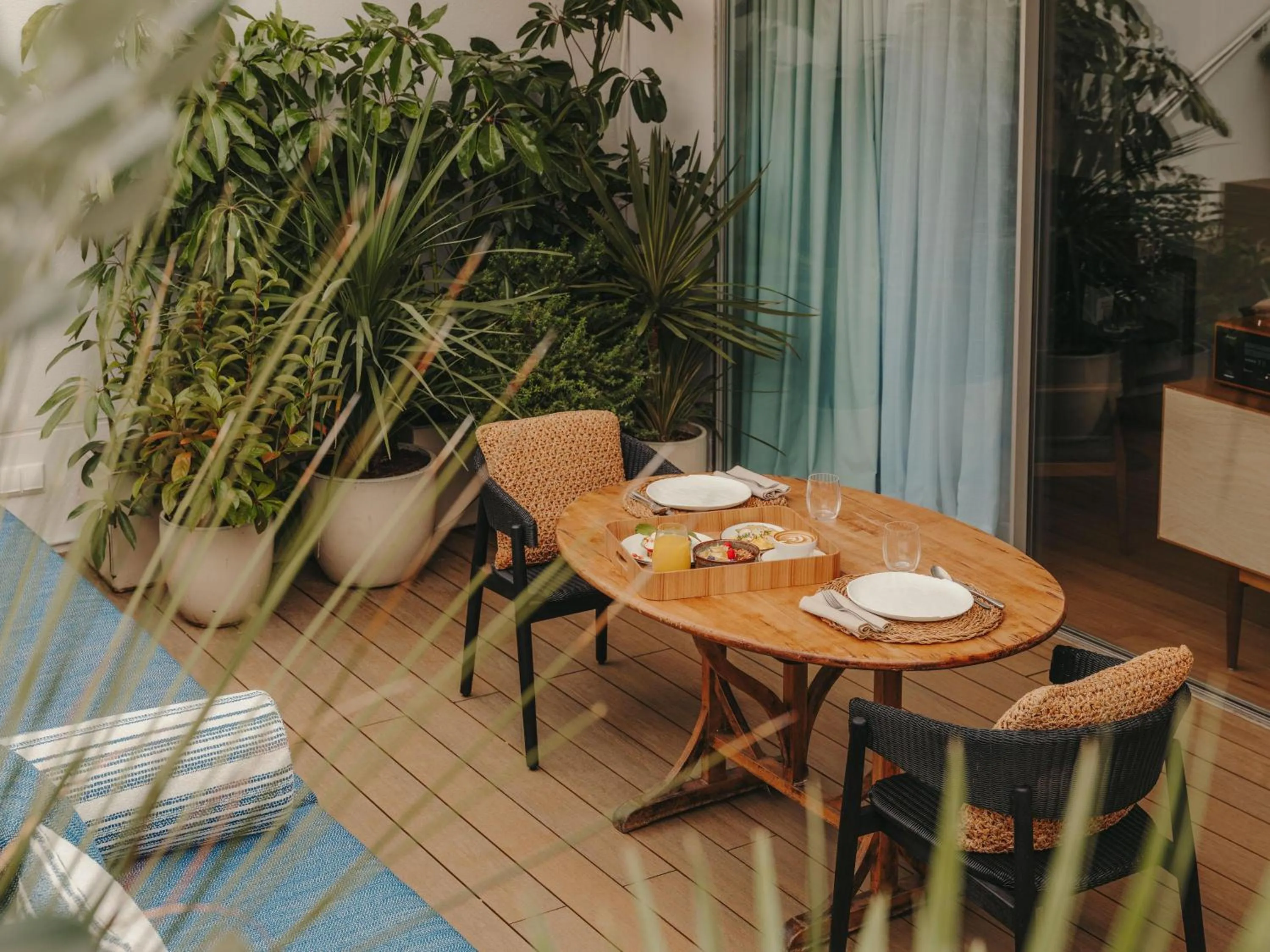 Photo of the whole room in Hotel Pulitzer Barcelona