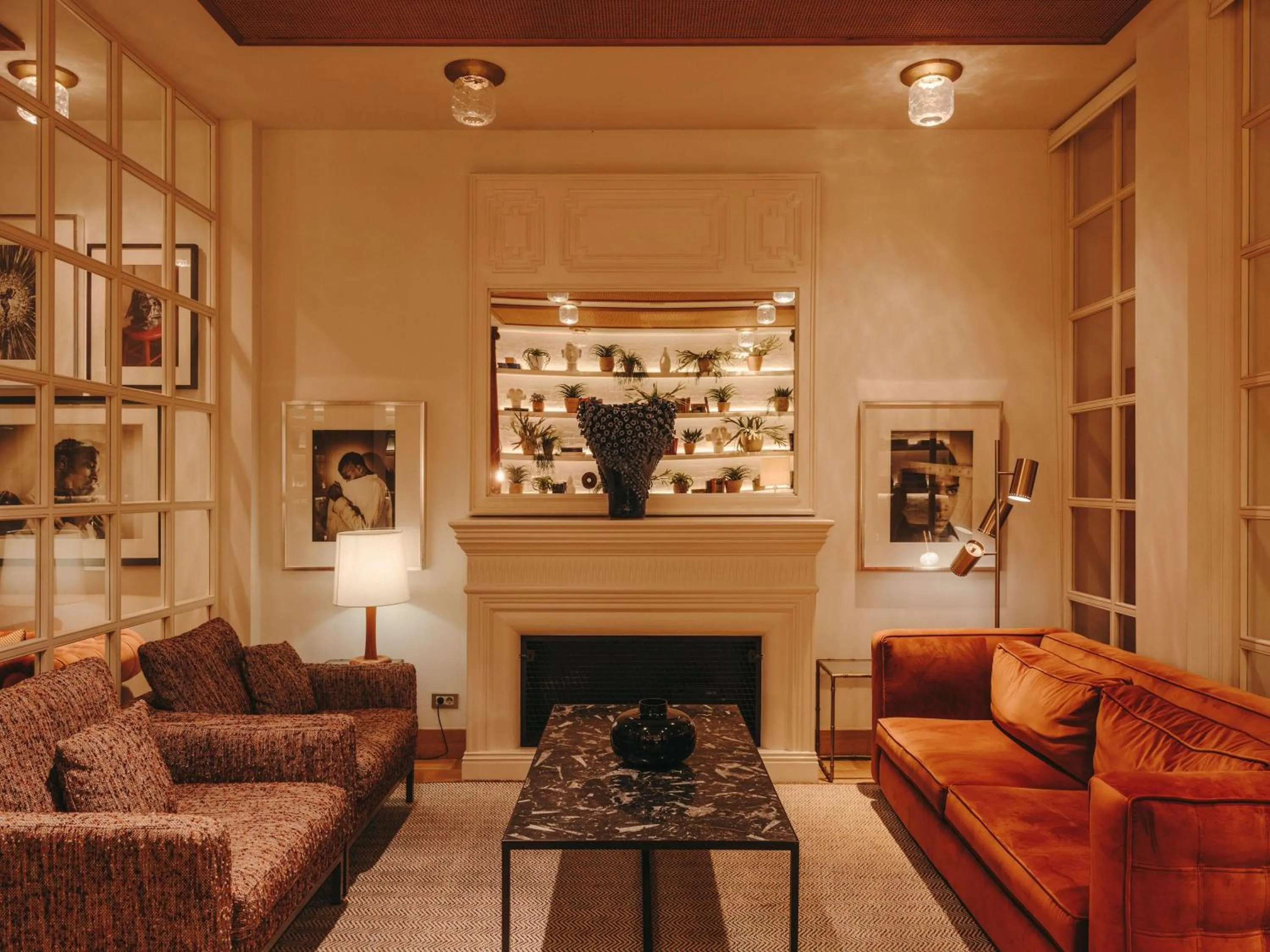 Lobby or reception in Hotel Pulitzer Barcelona