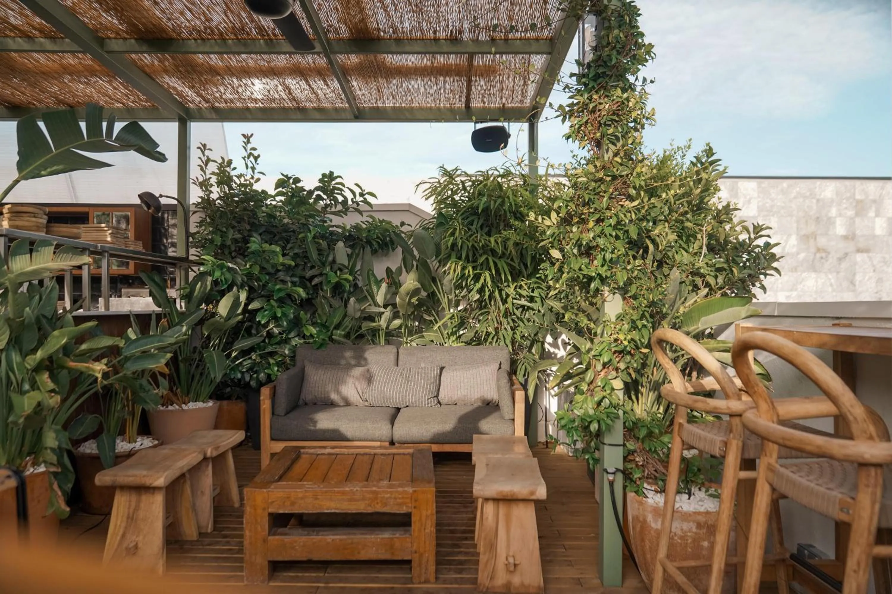 Balcony/Terrace in Hotel Pulitzer Barcelona