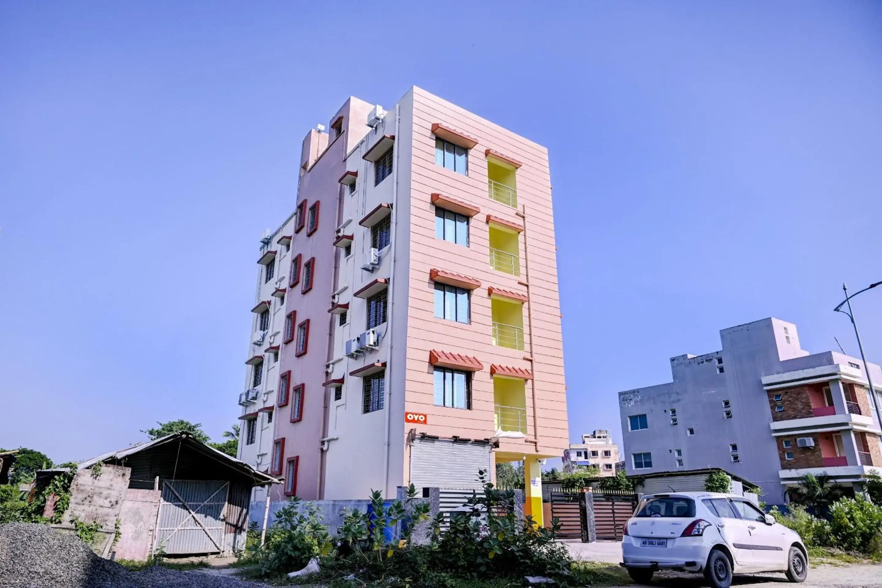 Facade/entrance in Hotel O 4 Friends Facade/entrance in Hotel O 4 Friends