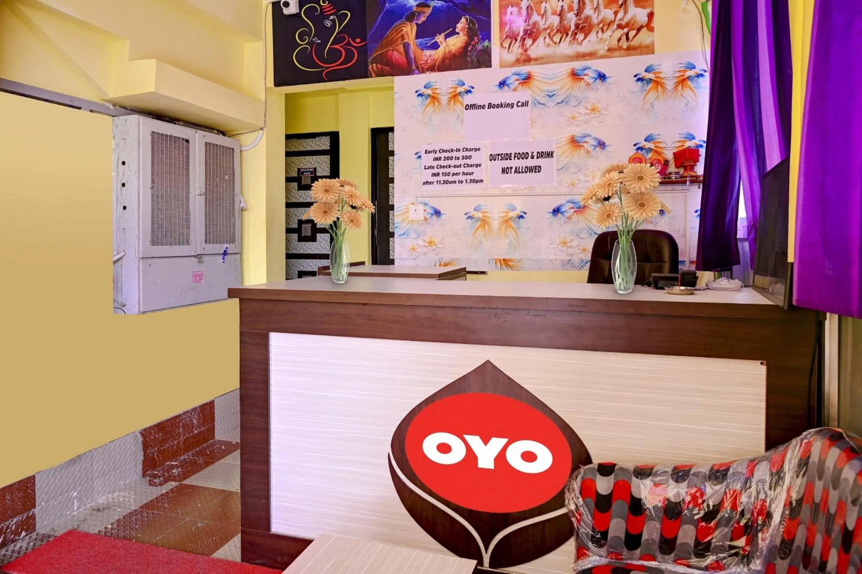 Lobby or reception in Hotel O 4 Friends