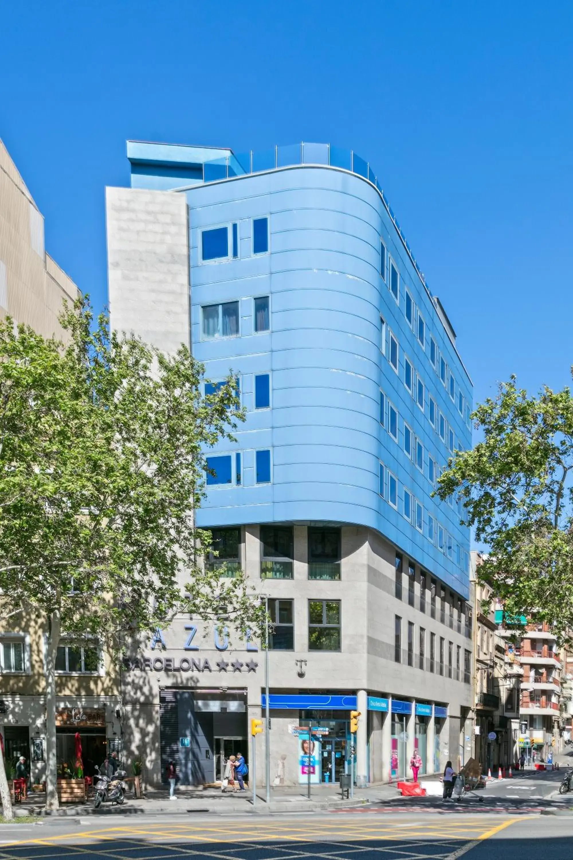 Property building in Hotel Acta Azul Barcelona Property building in Hotel Acta Azul Barcelona