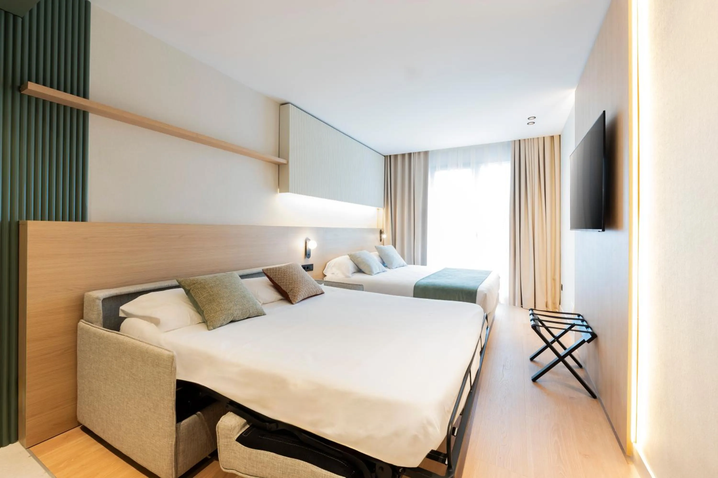 Bed in Aparthotel Atenea Calabria