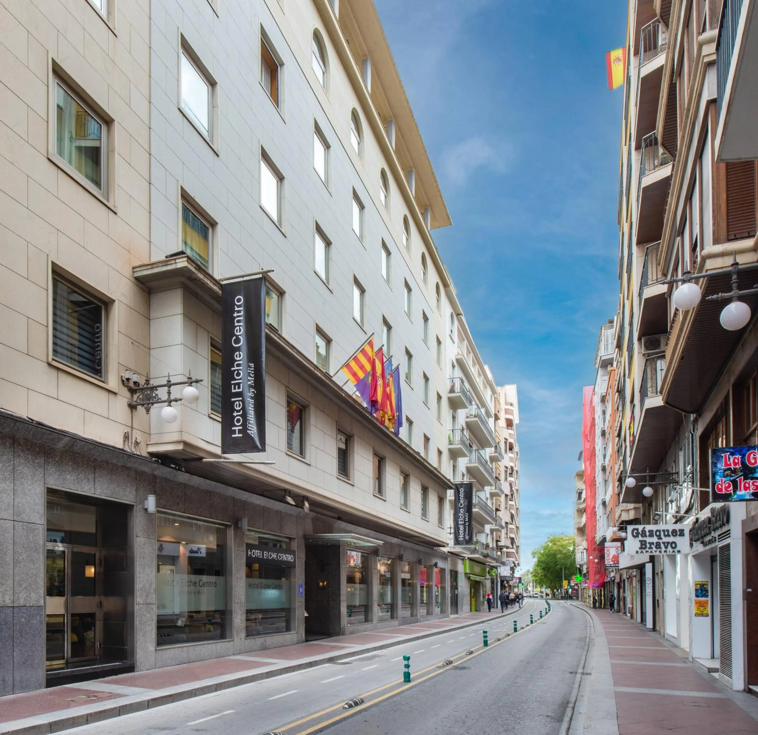 Property building in Hotel Elche Centro Affiliated by Meliá