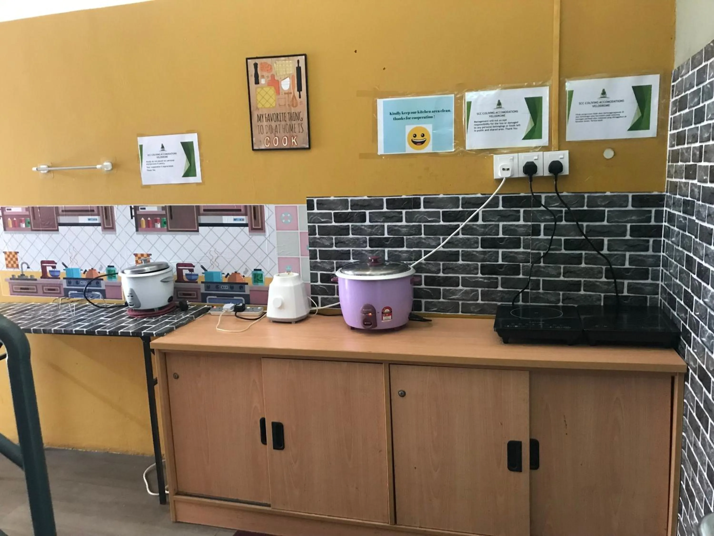 kitchen in SCC Velodrome KL