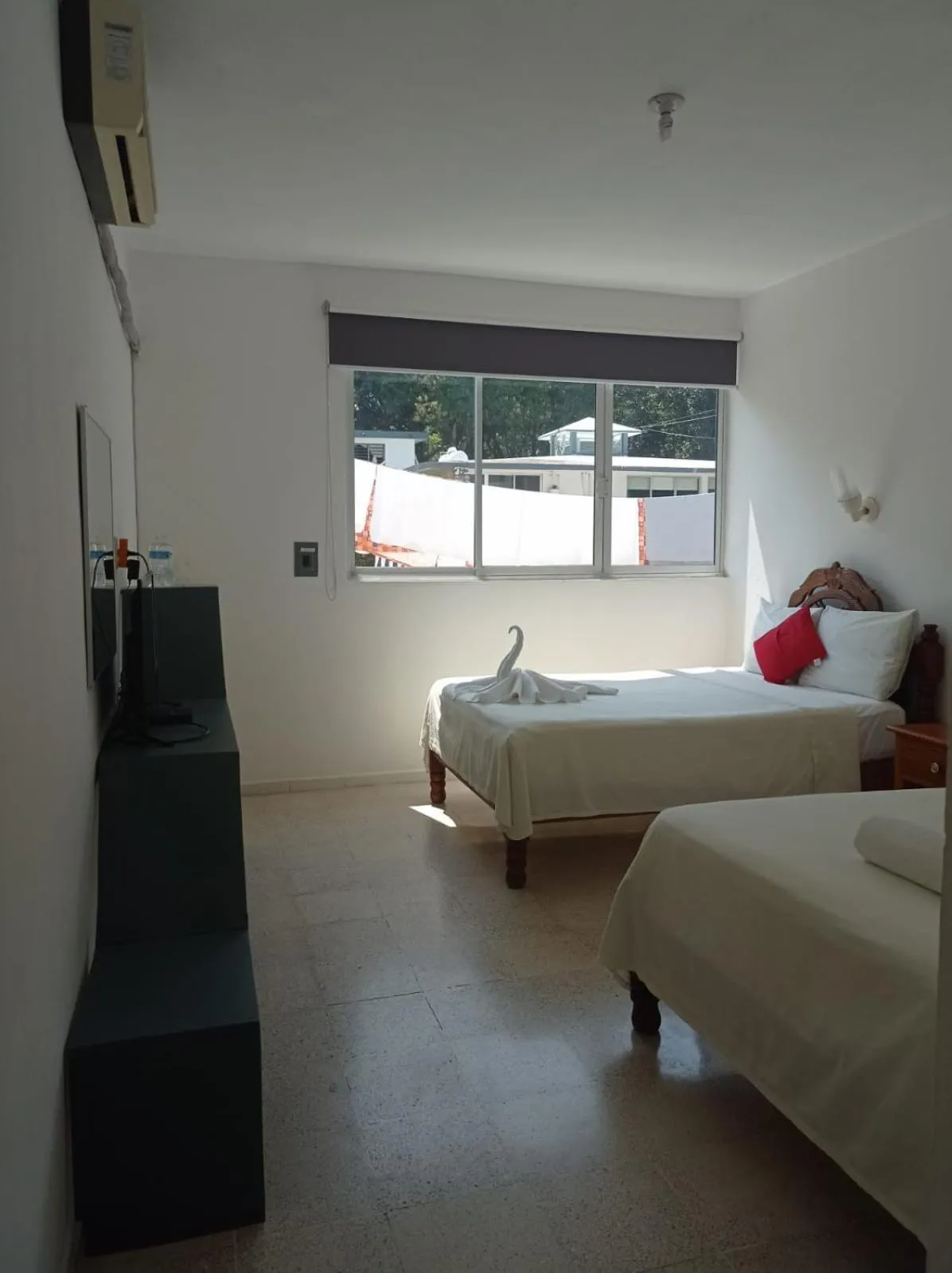 Bed in Hotel Los Leones