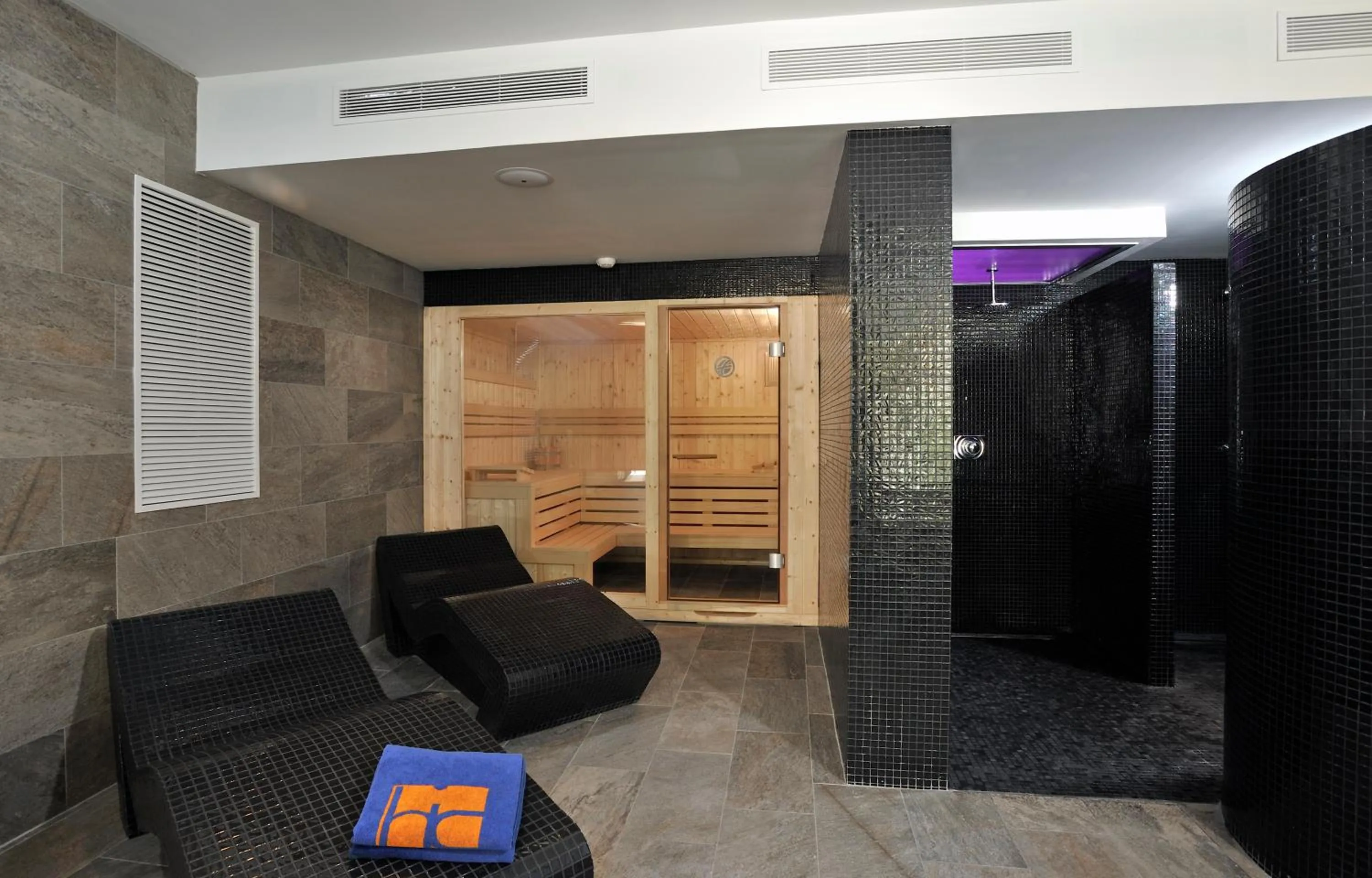 Sauna in Hotel Hispania