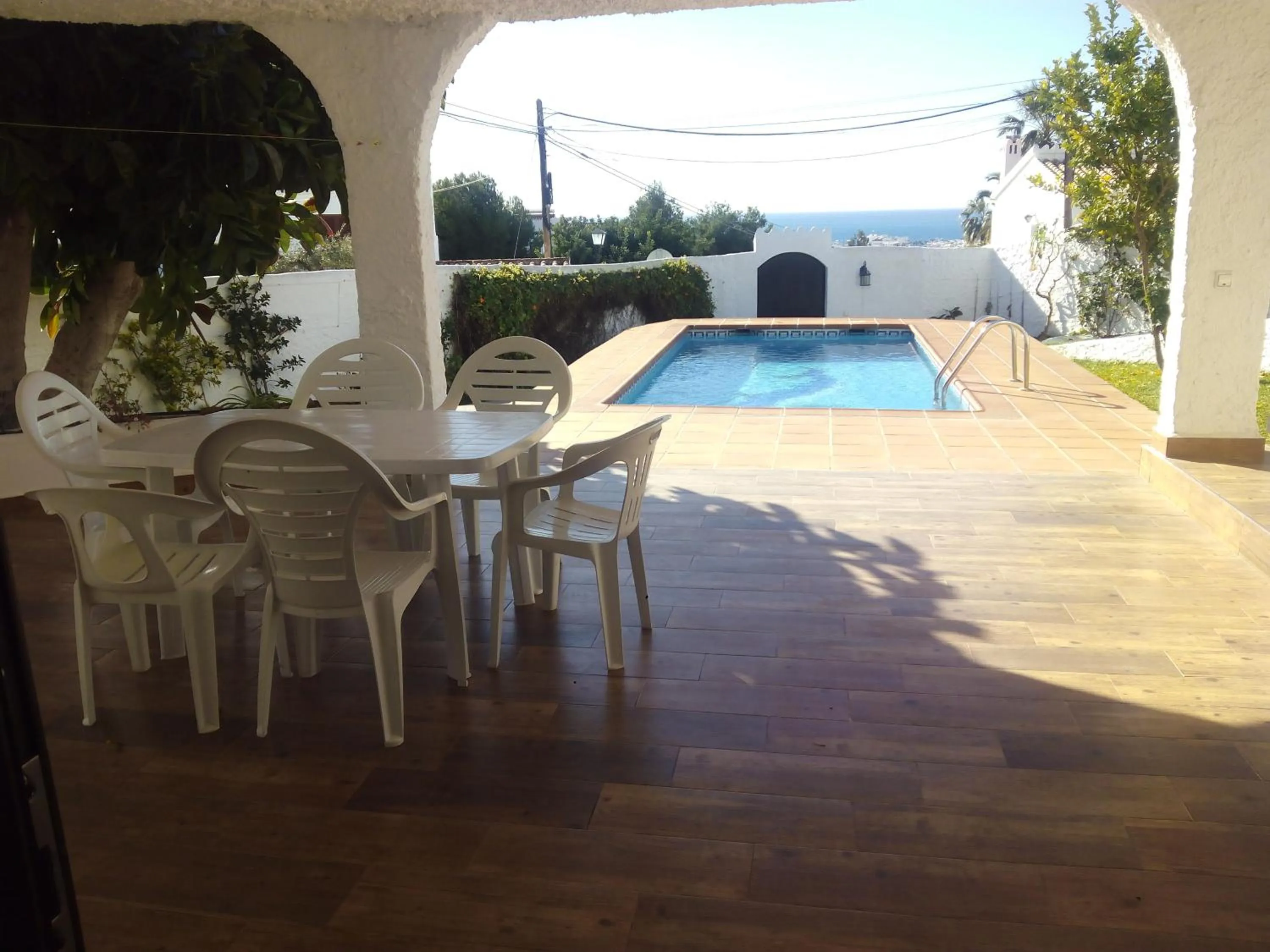 Patio in El Capistrano