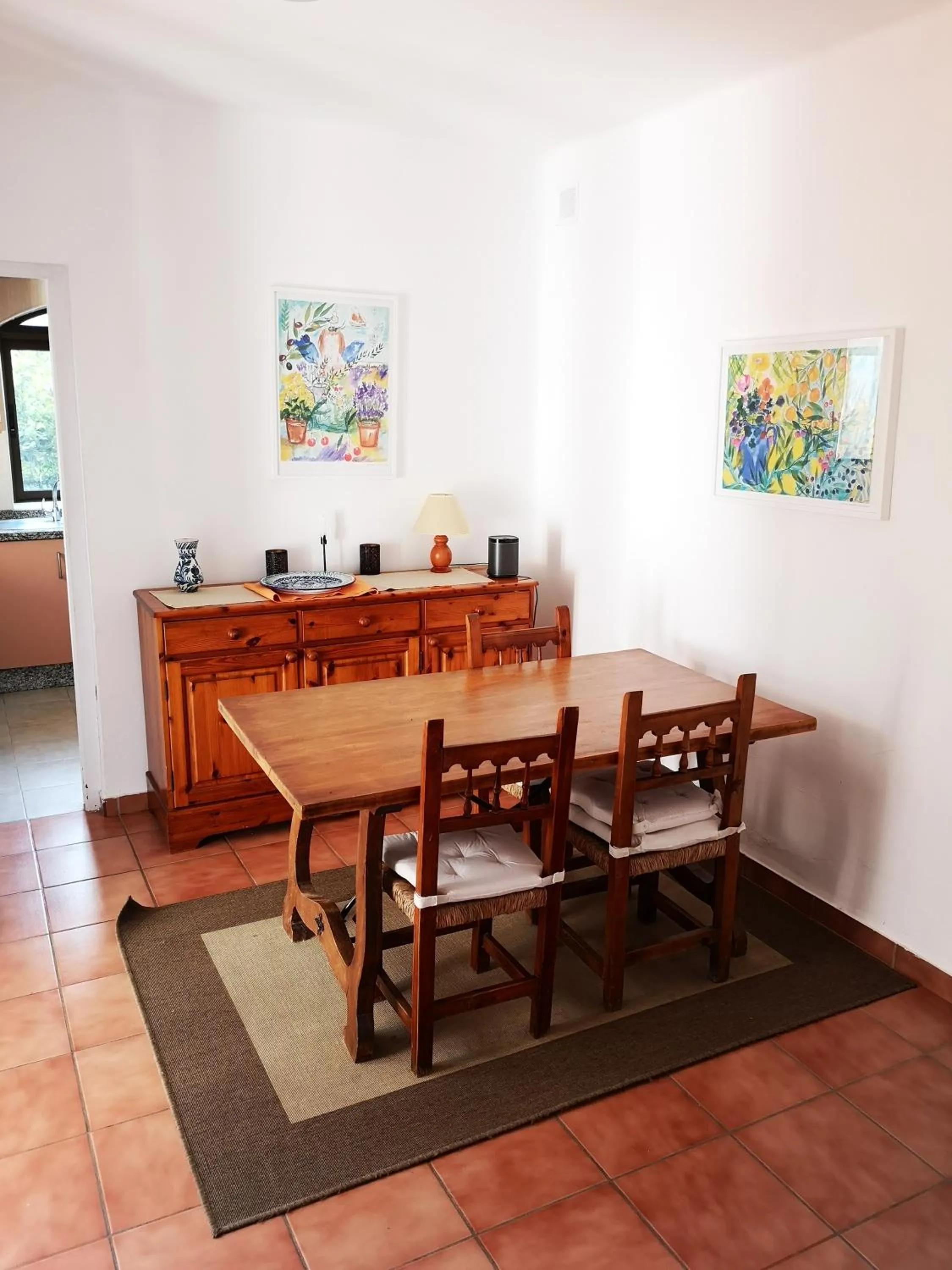 Dining area in El Capistrano