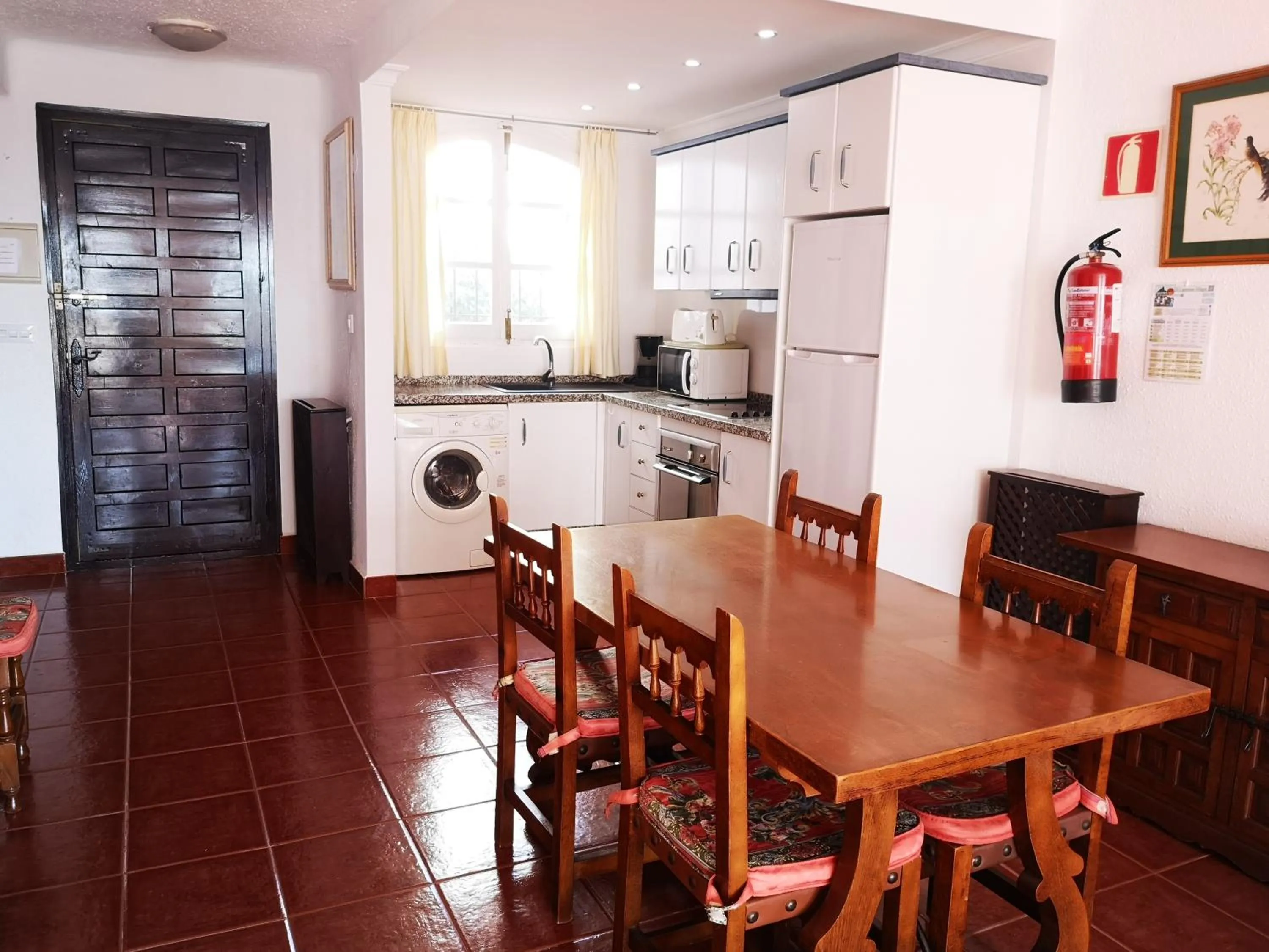 Dining area in El Capistrano