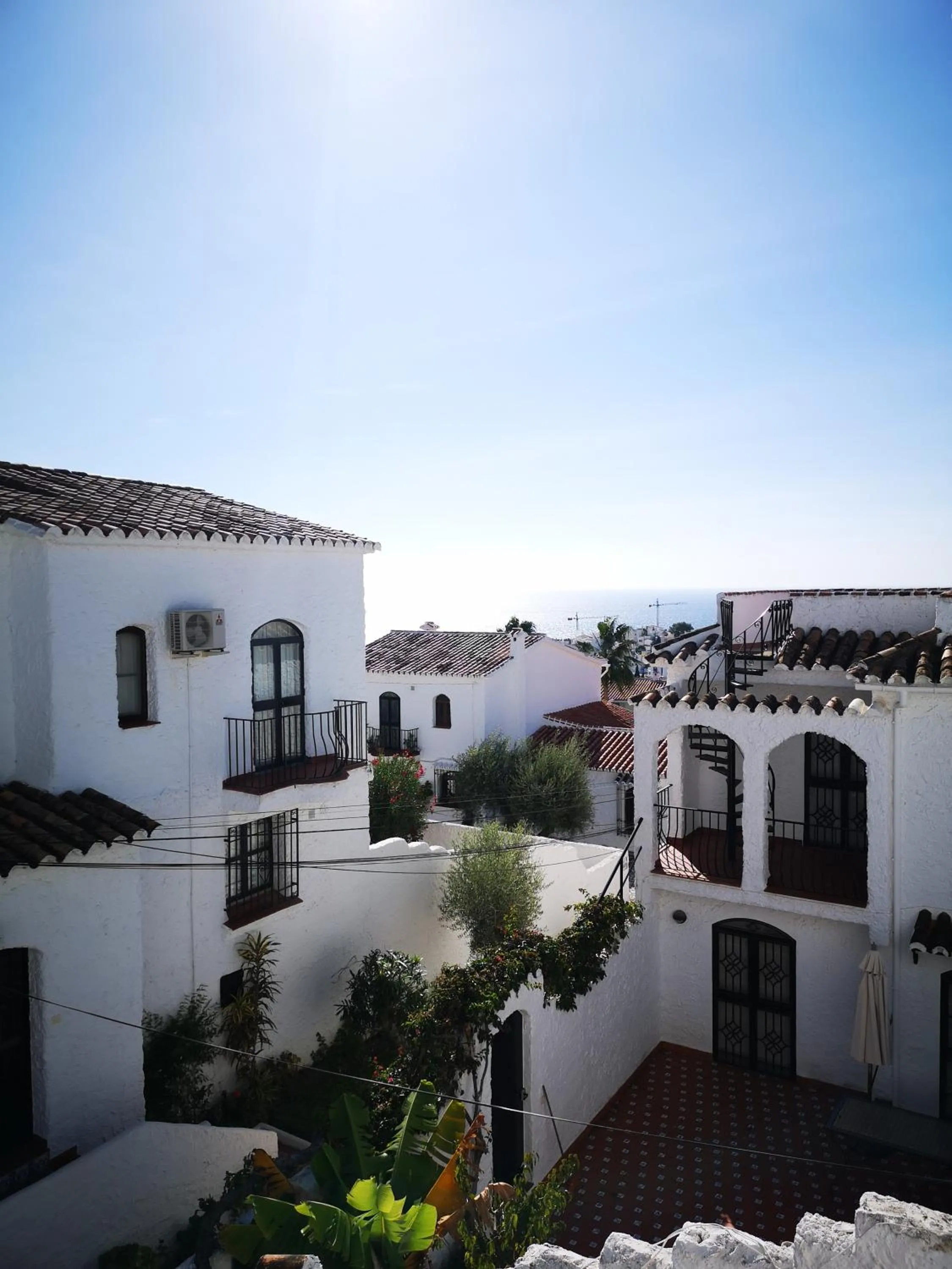 Quiet street view in El Capistrano