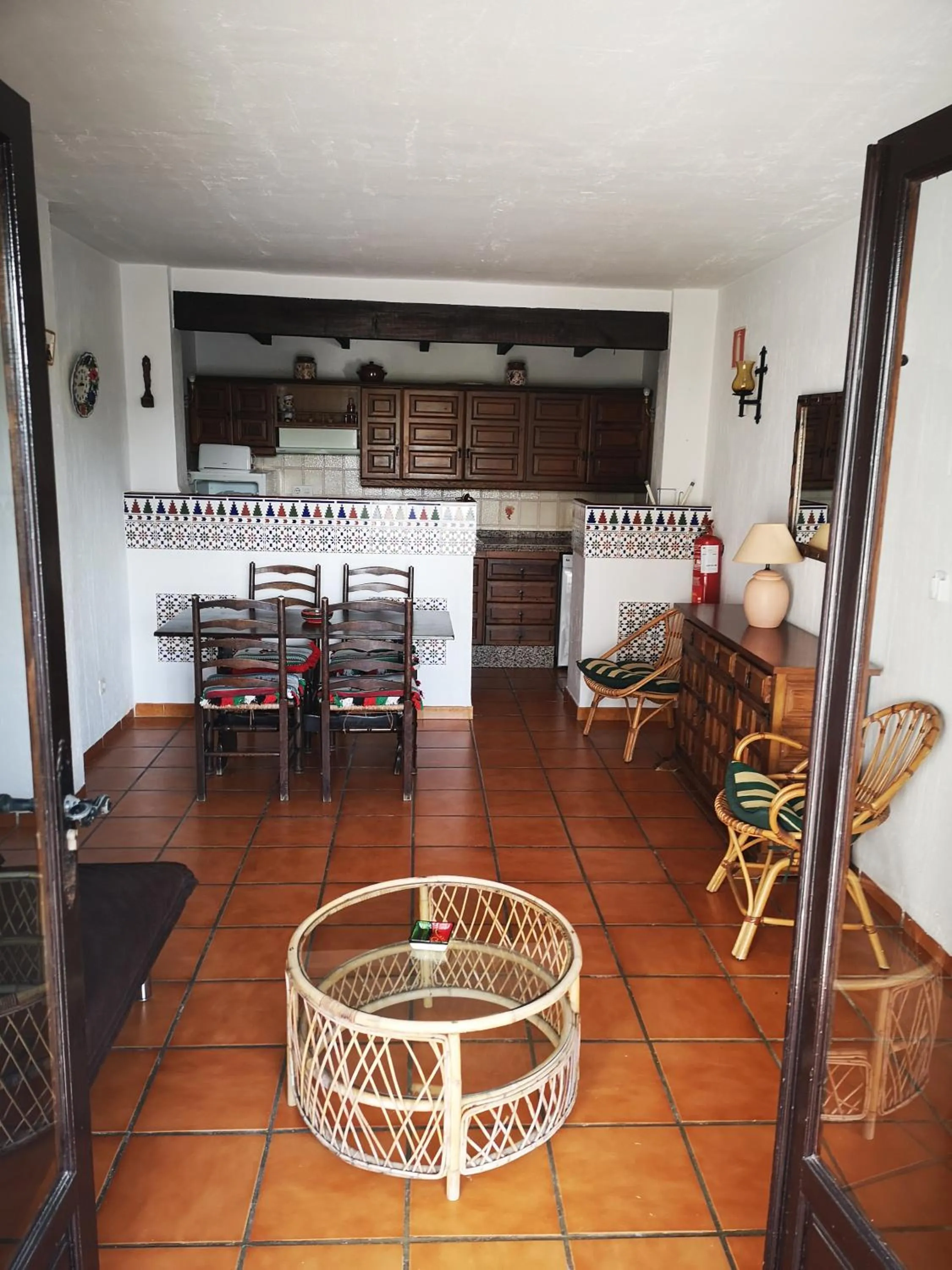 Kitchen or kitchenette in El Capistrano