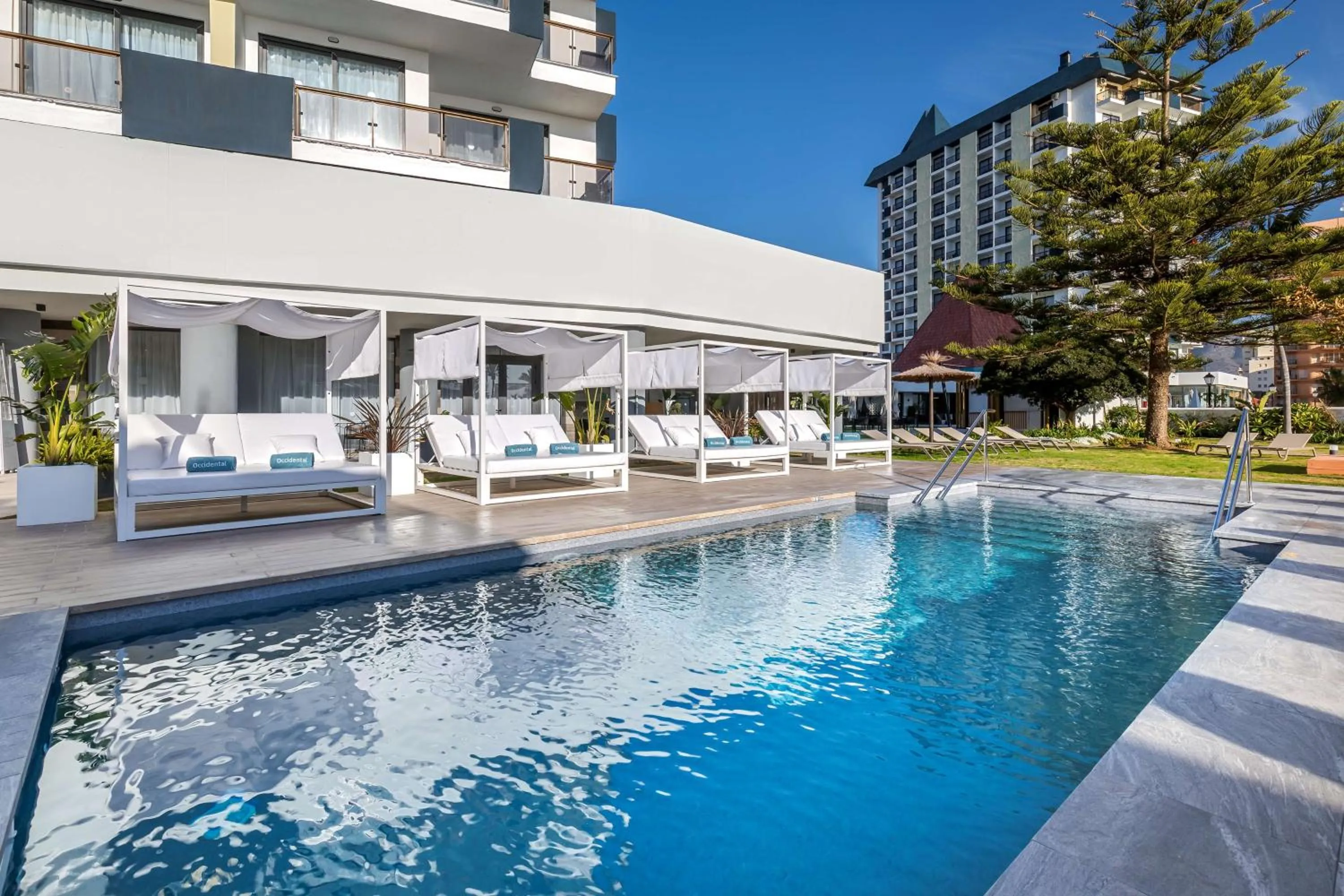 Pool view in Occidental Fuengirola