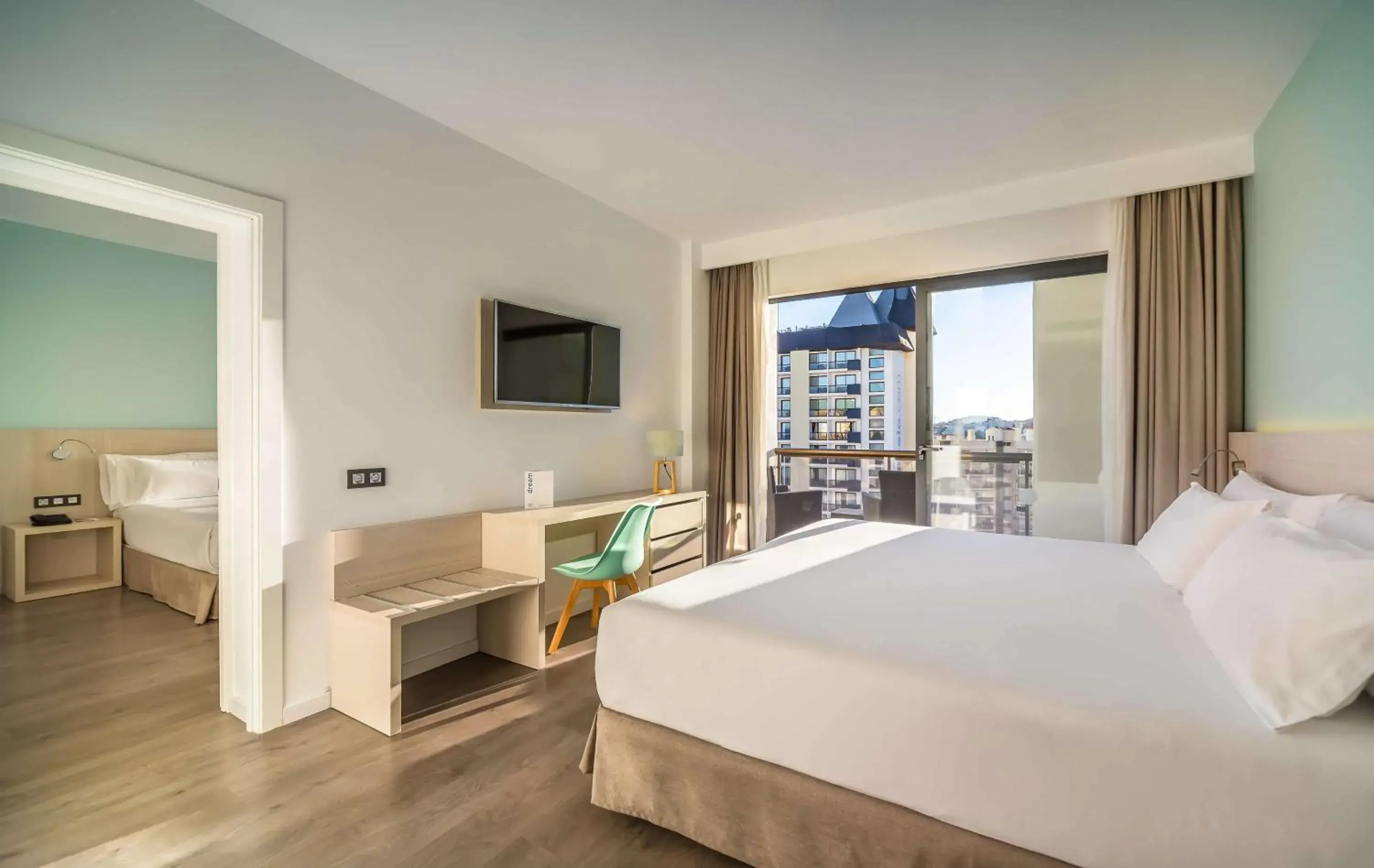 Bedroom, Bed in Occidental Fuengirola Bedroom, Bed in Occidental Fuengirola