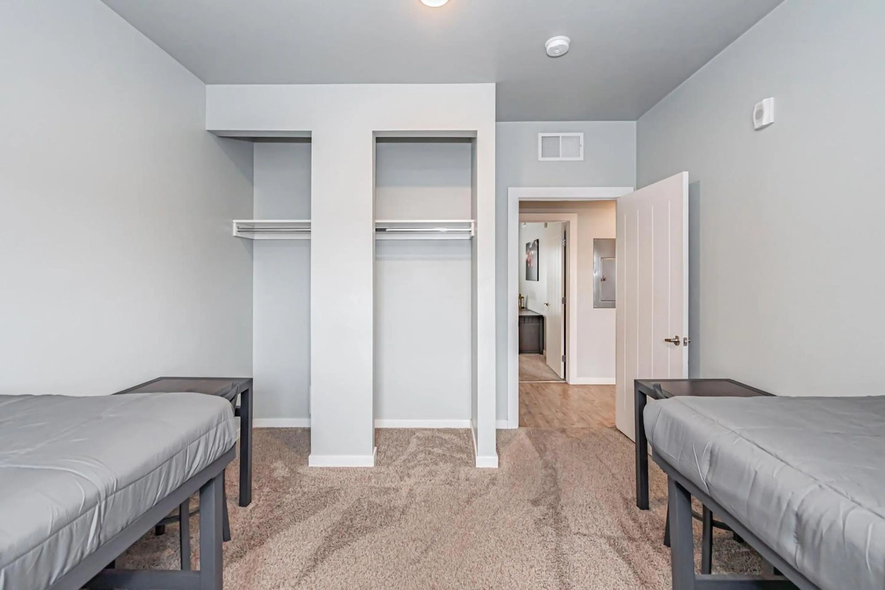 Bedroom, Bed in Bringham's Mill Apartments Perfect for Groups Full Kitchen Gym and Free Parking