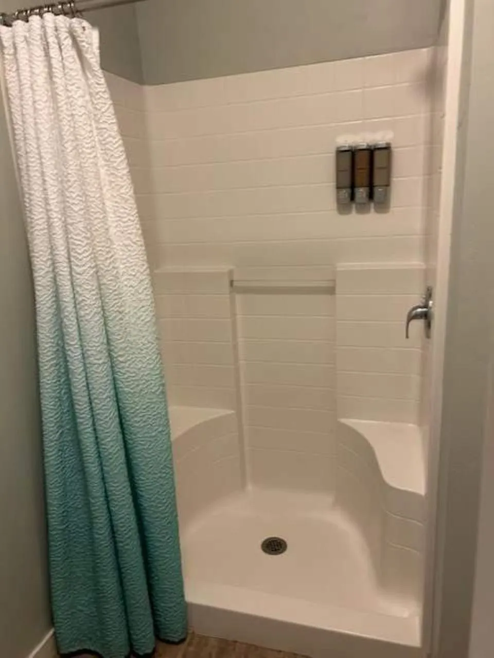 Bathroom in Bringham's Mill Apartments Perfect for Groups Full Kitchen Gym and Free Parking