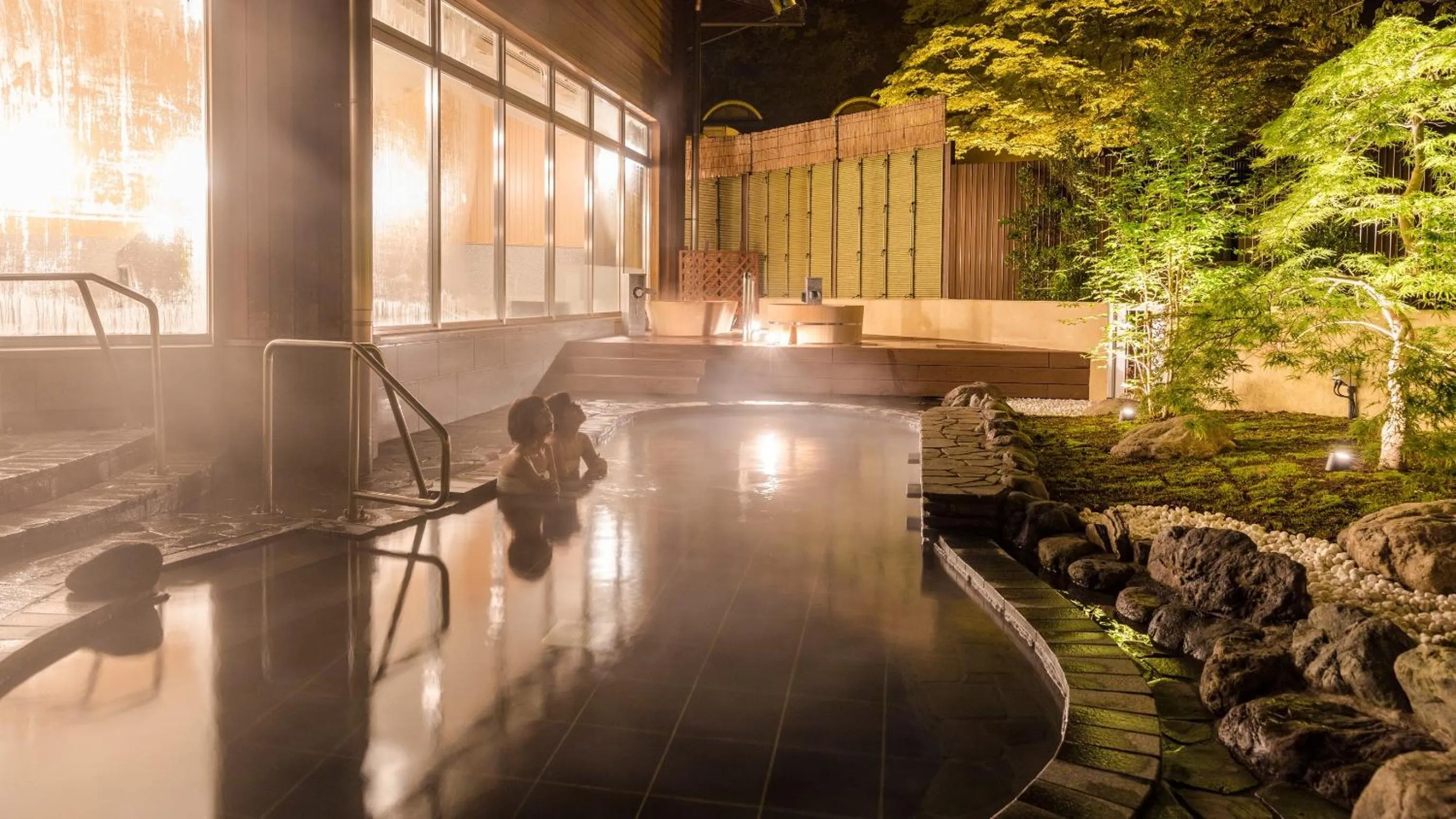 Hot Spring Bath in Kyukamura Oku-Musashi