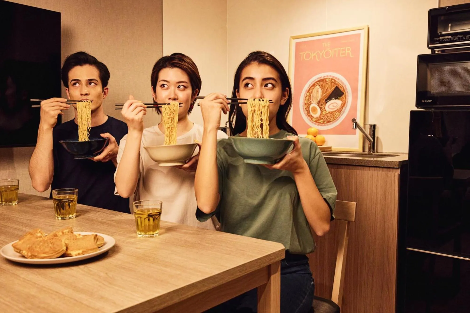 People in Section L Hatchobori