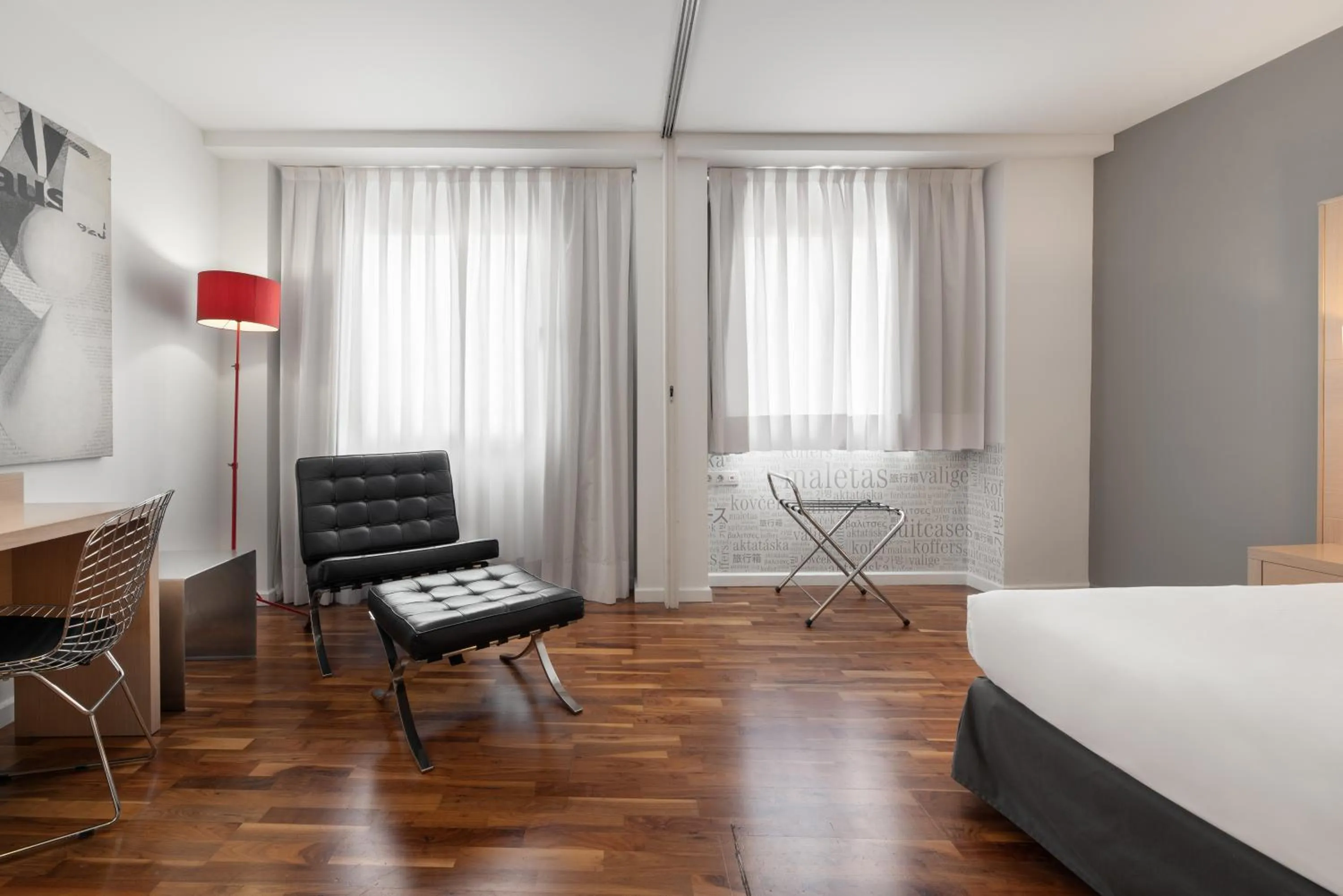 Bed in Eurostars Marqués de Vallejo