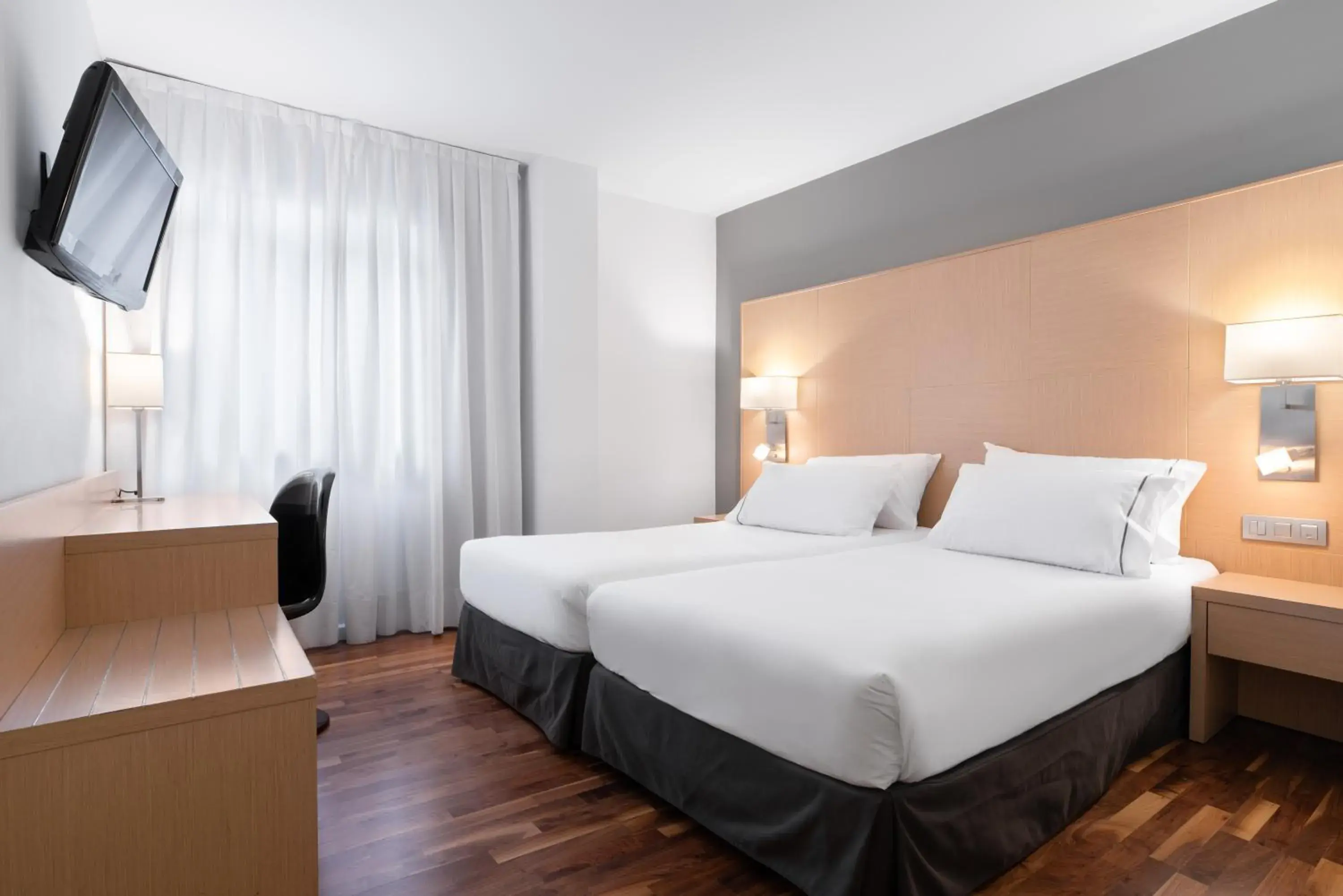 Bed in Eurostars Marqués de Vallejo Bed in Eurostars Marqués de Vallejo