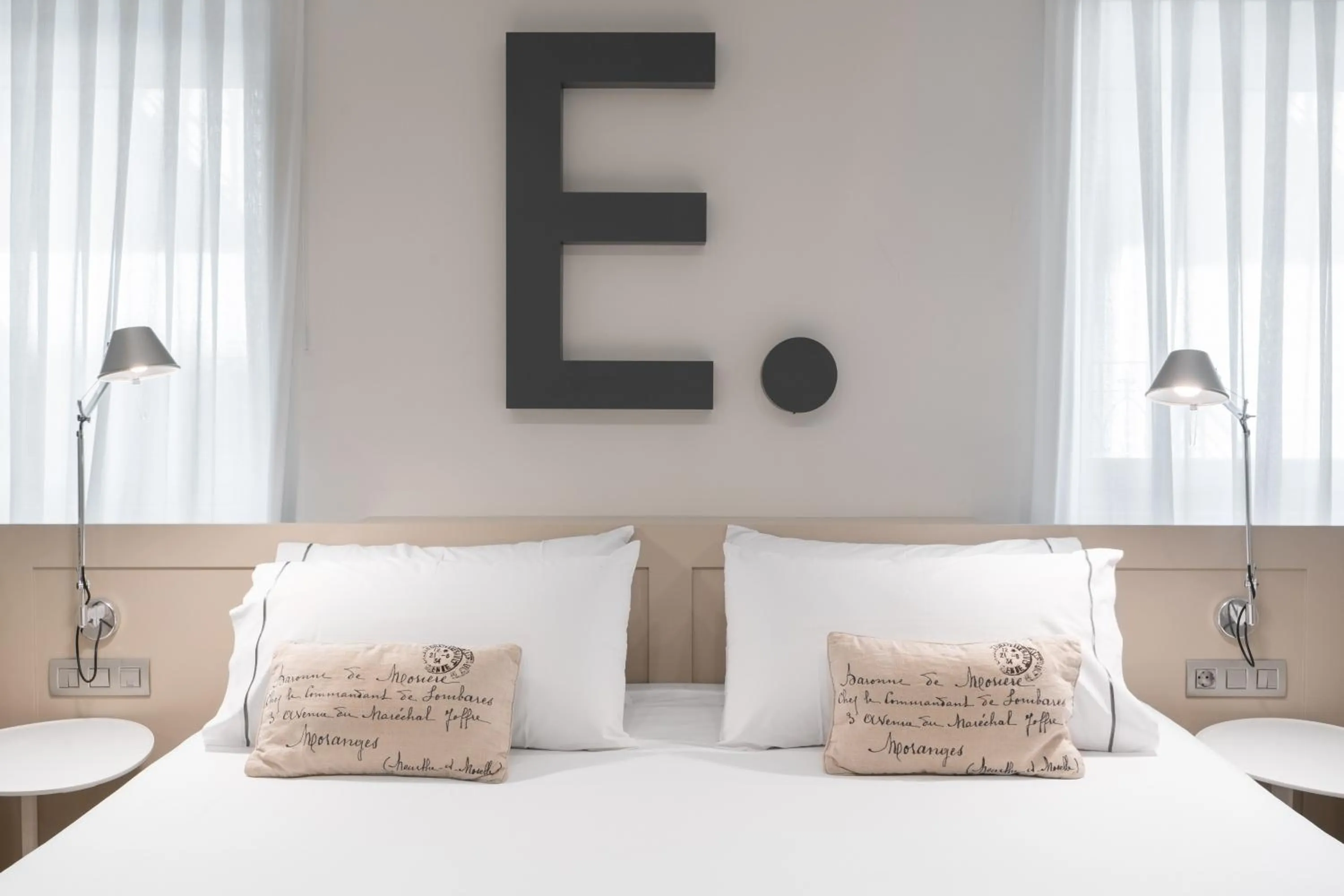 Bed in Eurostars Marqués de Vallejo