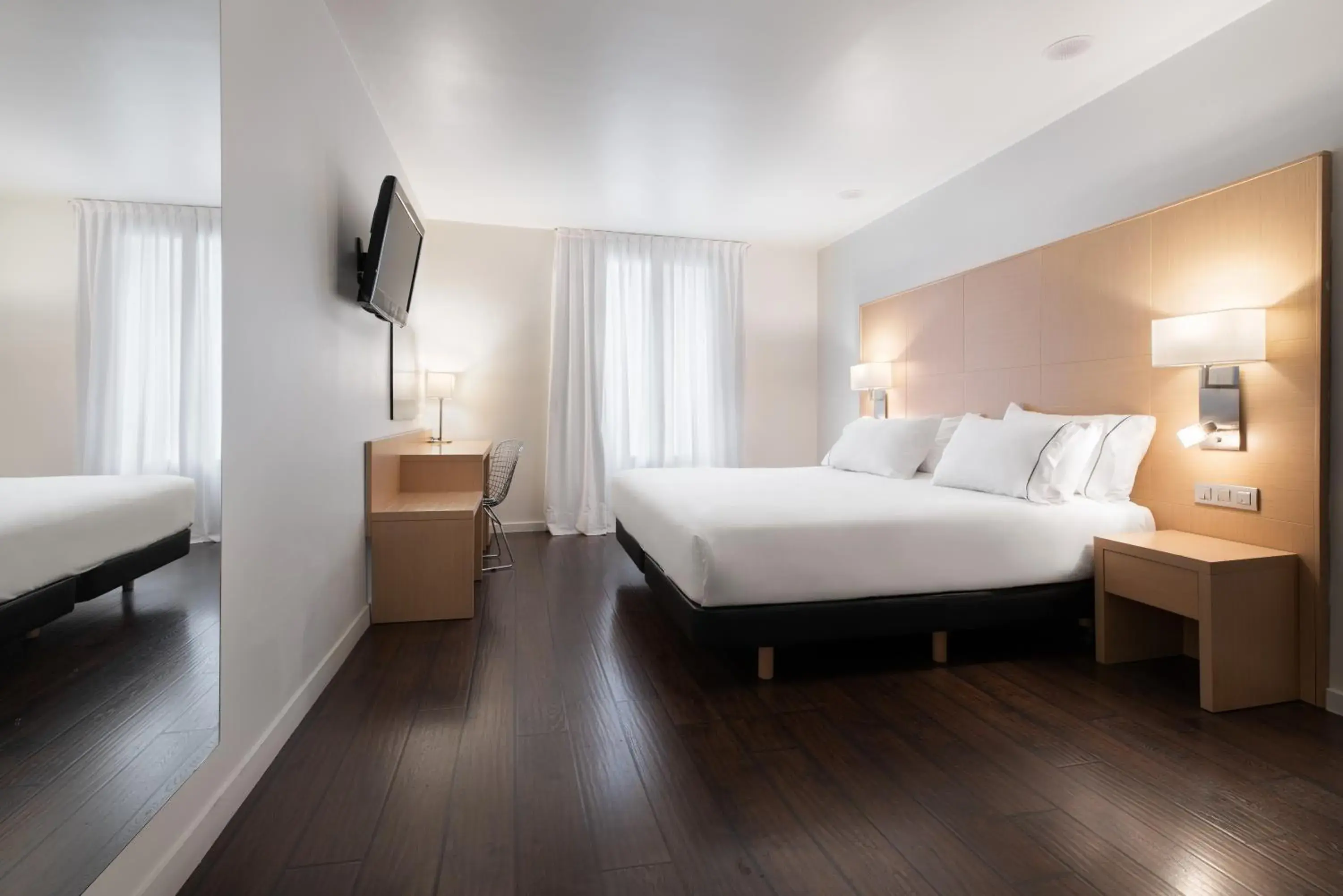 Bed in Eurostars Marqués de Vallejo Bed in Eurostars Marqués de Vallejo