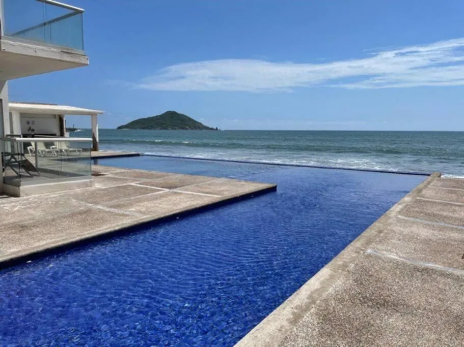 Pool view in Condo playa cerritos con 2 albercas Mazatlan