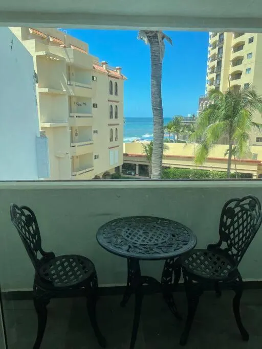 Balcony/Terrace in Condo playa cerritos con 2 albercas Mazatlan